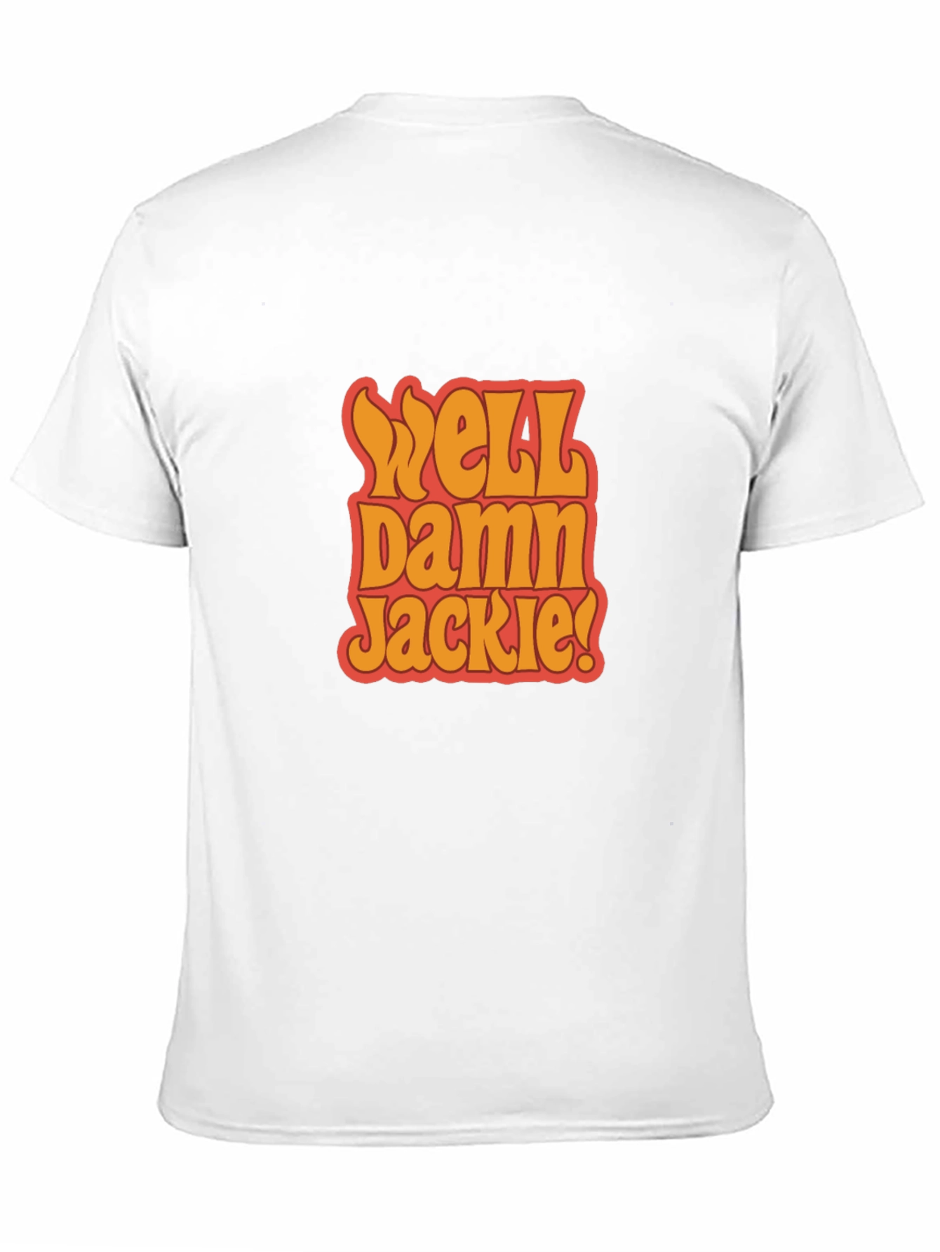 Black Well Damn Jackie! Black Graphic Tee view 11