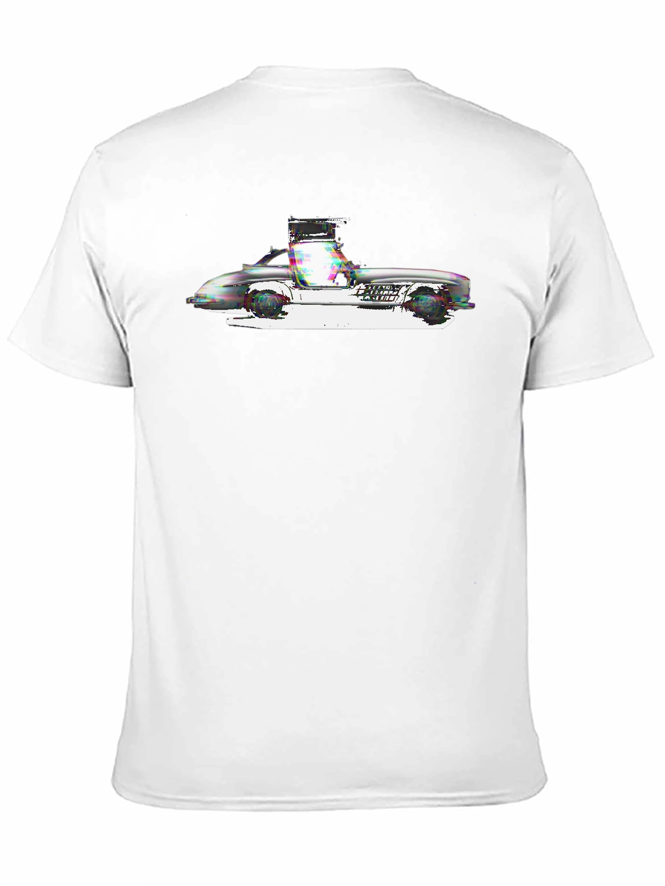 Black Classic Car Graphic Tee - Retro Style view 11