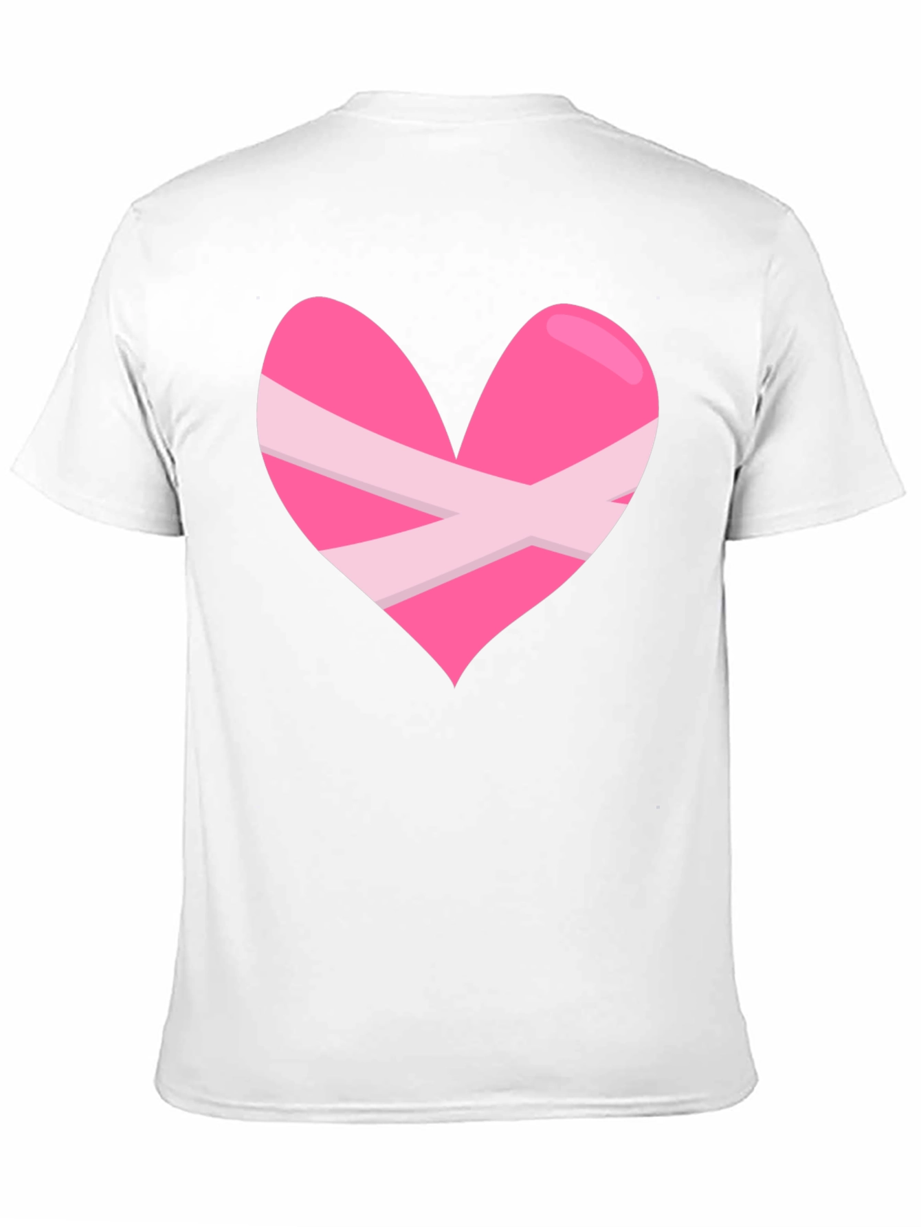 Black Heart Bandage Graphic Tee - Black Cotton Blend view 11