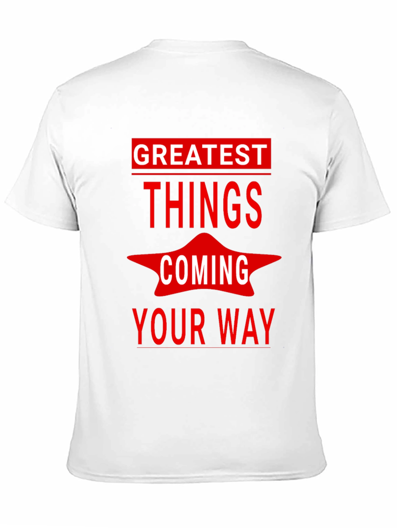 Black Greatest Things Coming Your Way Graphic Tee view 11