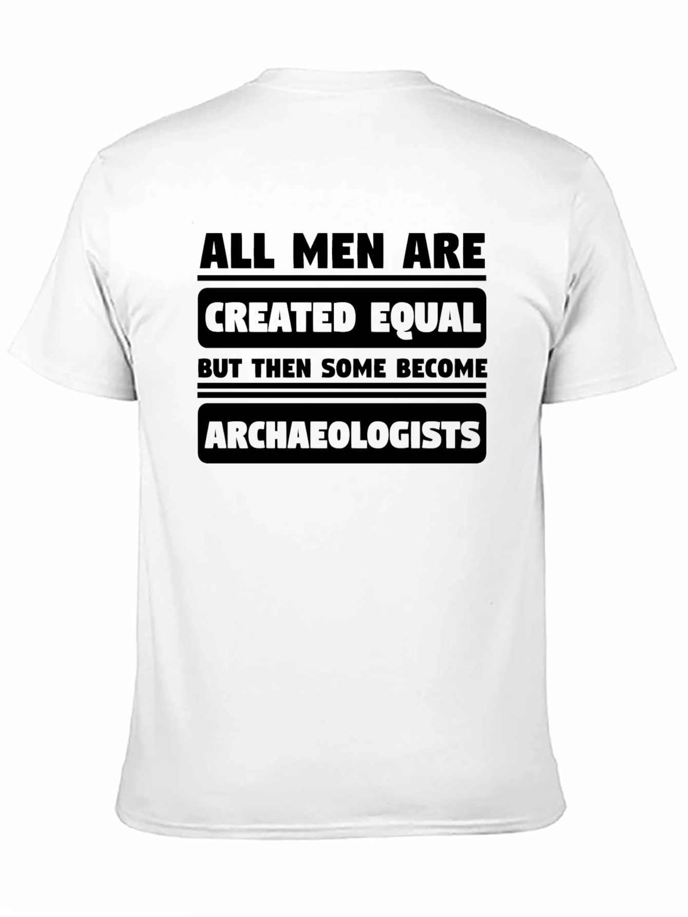Black Archaeologist Graphic T-Shirt - Funny Novelty Tee view 11