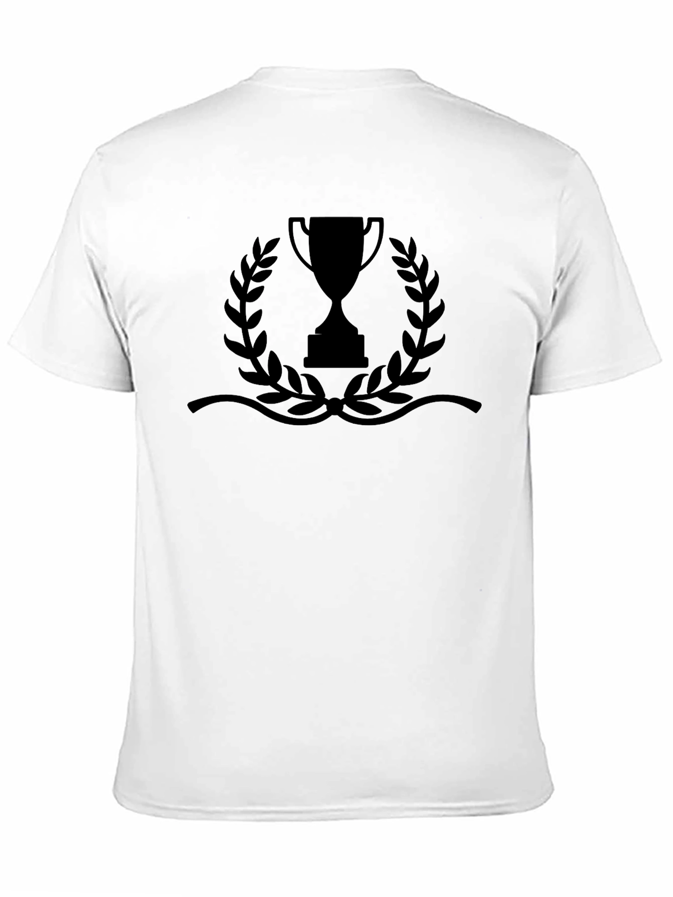 Black Black Trophy Graphic Tee - Winner's Style view 11