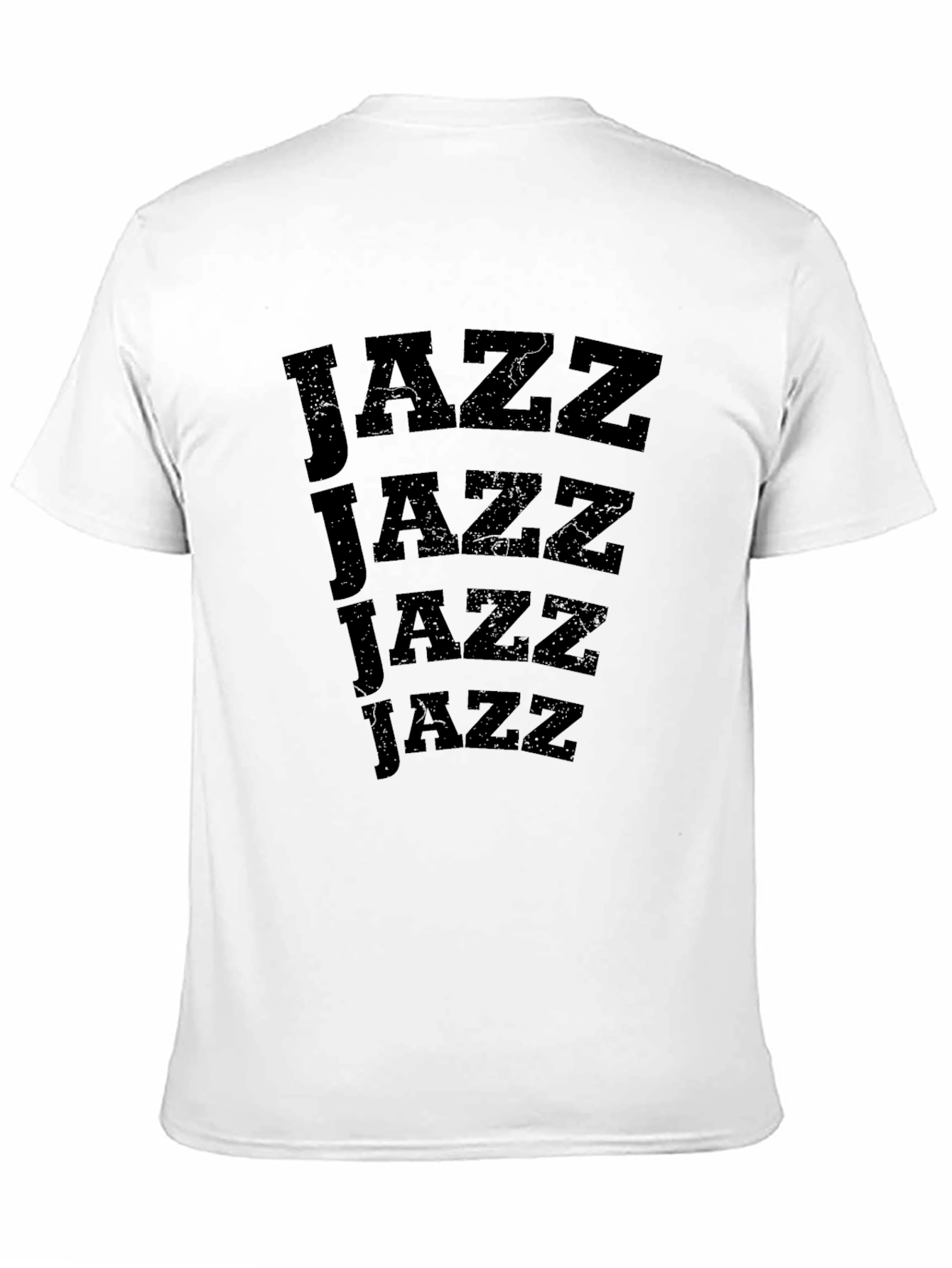 Black Jazz Music T-Shirt - Retro Style Black Tee view 11