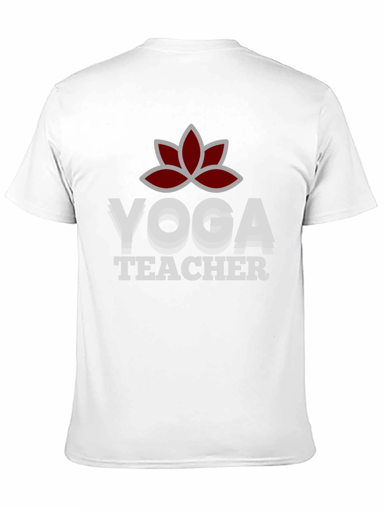 Black Yoga Teacher Graphic Tee - Black Cotton Blend view 11
