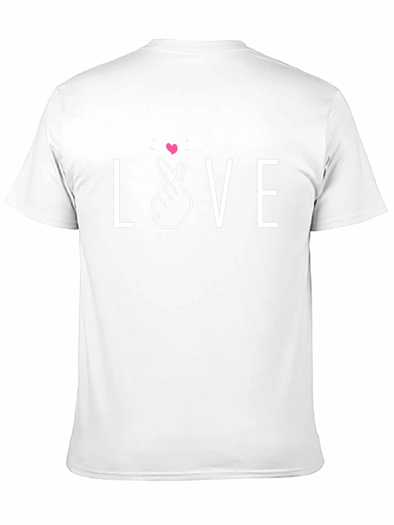 Black Love Gesture Graphic Tee - Trendy Black Shirt view 11