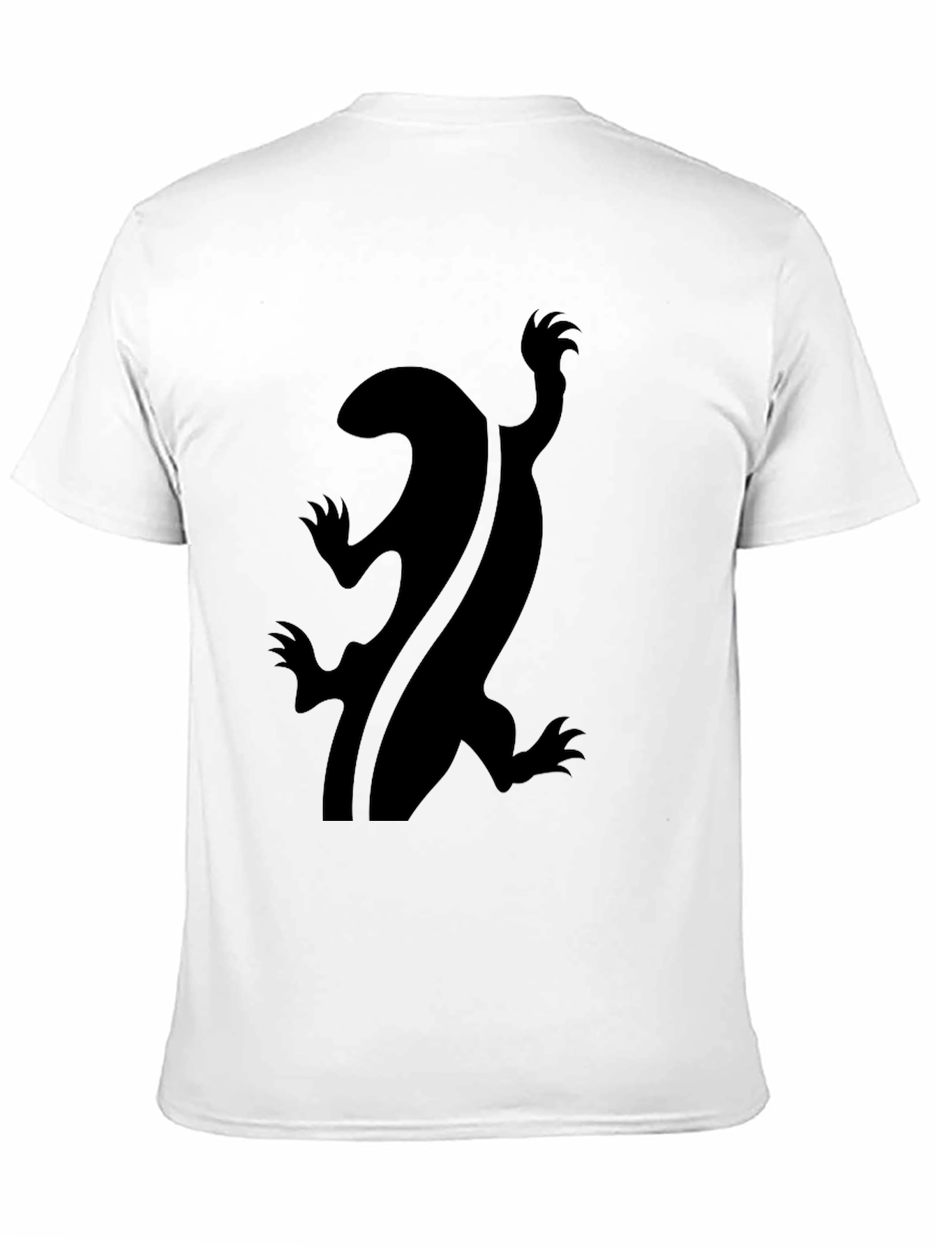 Black Black Lizard Graphic Tee - Unique Design view 11