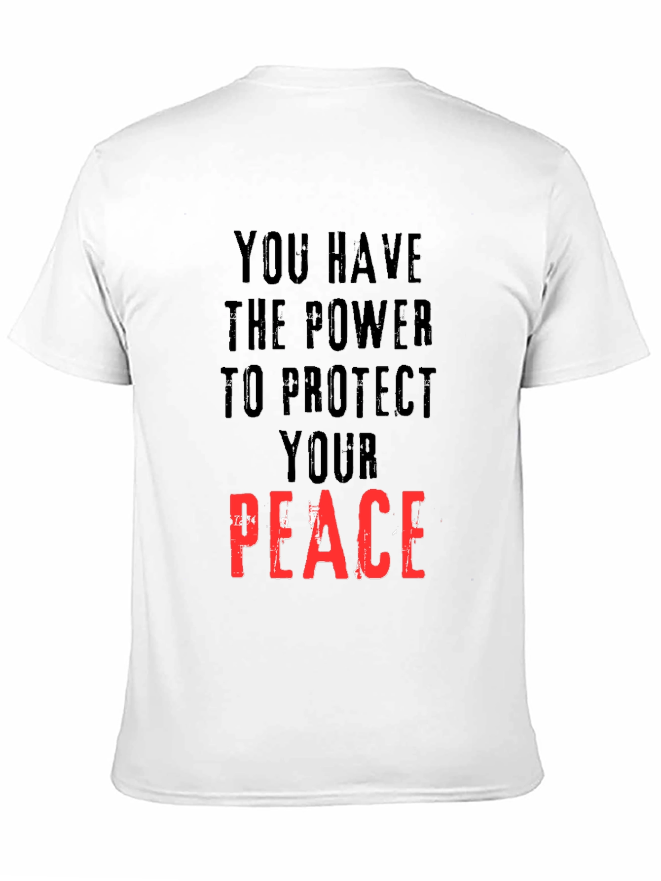 Black Power to Protect Peace Graphic Tee - Black view 11