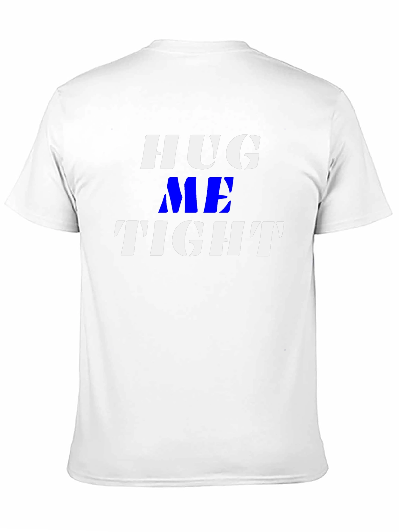 Black Hug Me Tight Black Graphic T-Shirt view 11