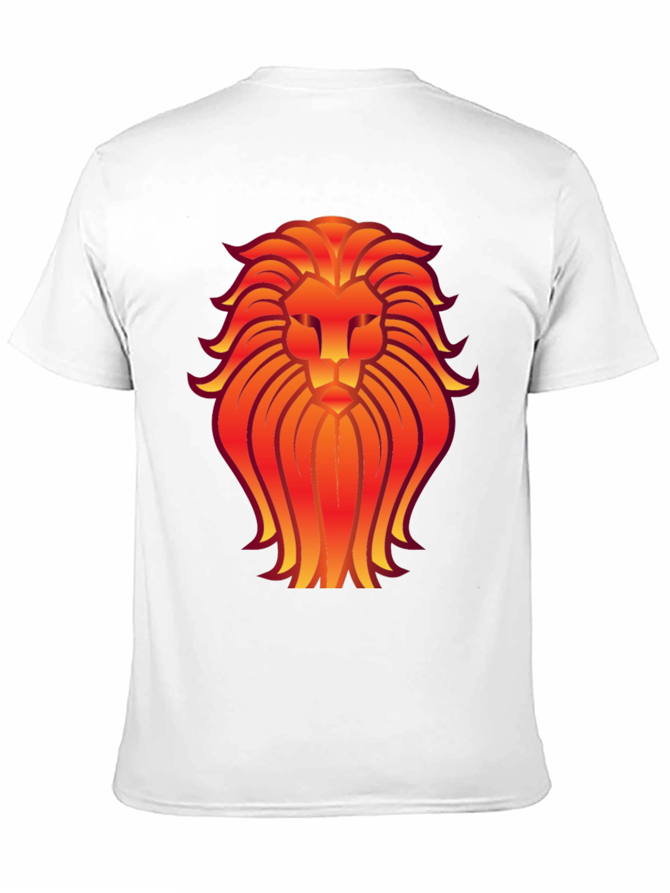 Black Fiery Lion Graphic Tee - Bold & Stylish view 11