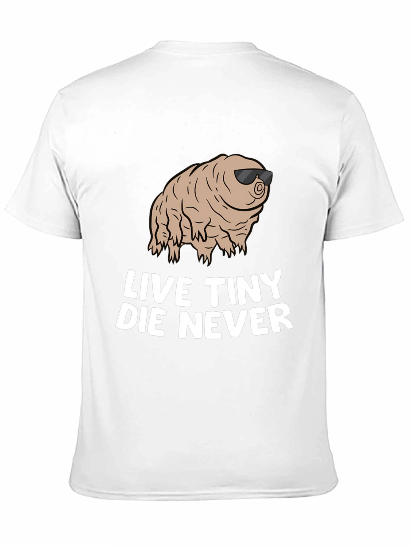 Black Live Tiny Die Never Funny Tardigrade T-Shirt view 11