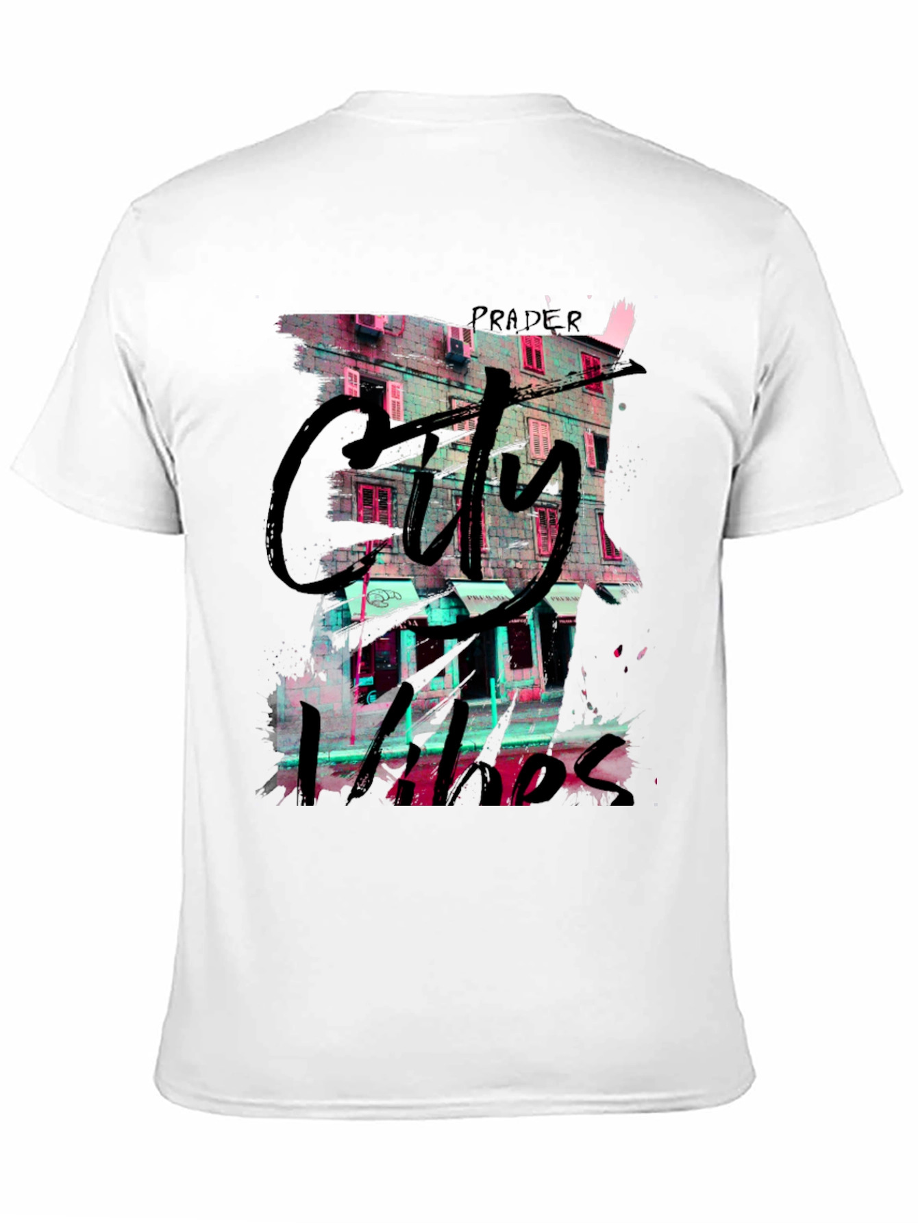 Black City Vibes Graphic T-Shirt - Black view 11