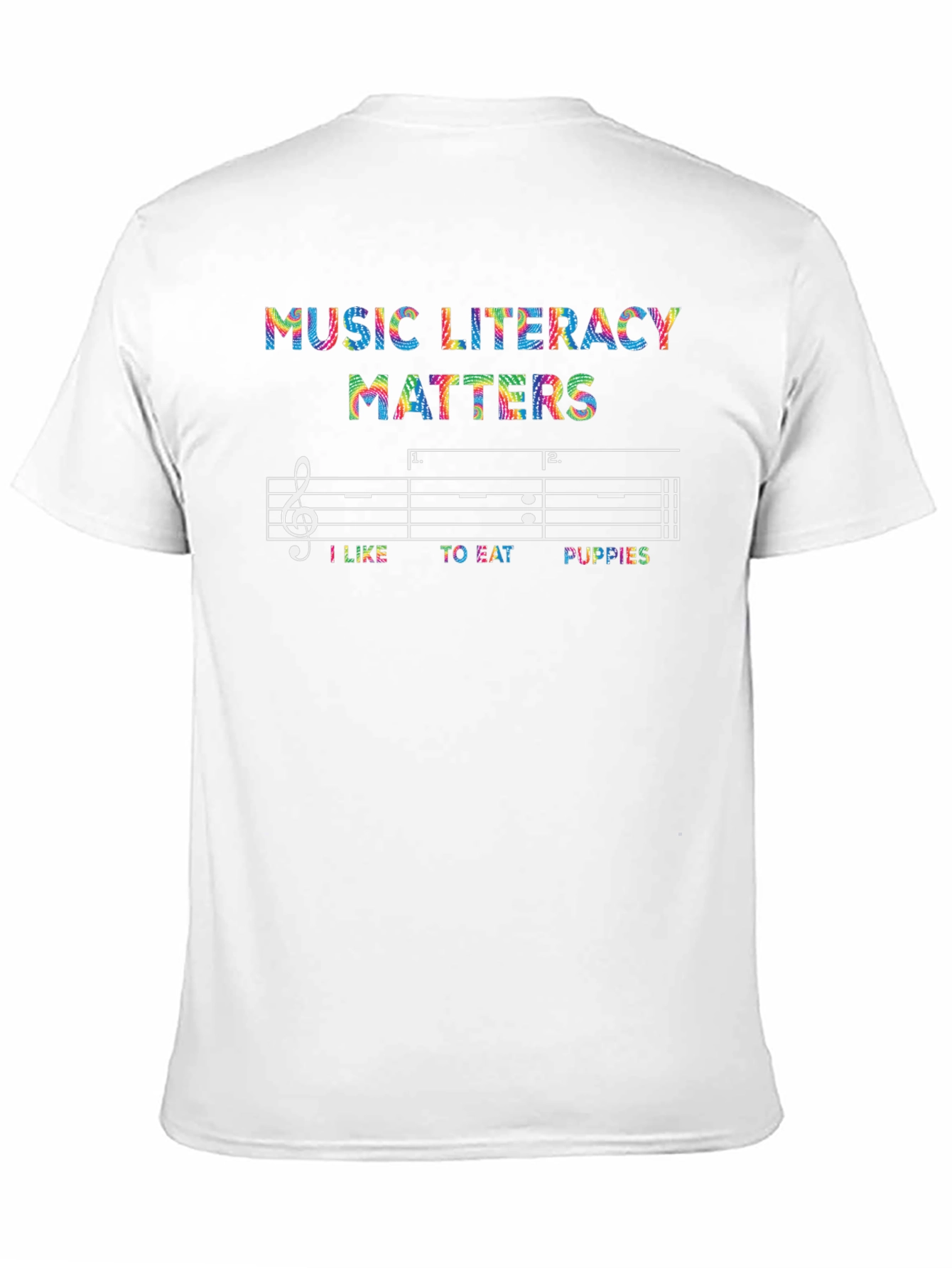 Black Music Literacy Matters T-Shirt Funny Musical Notes Tee view 11