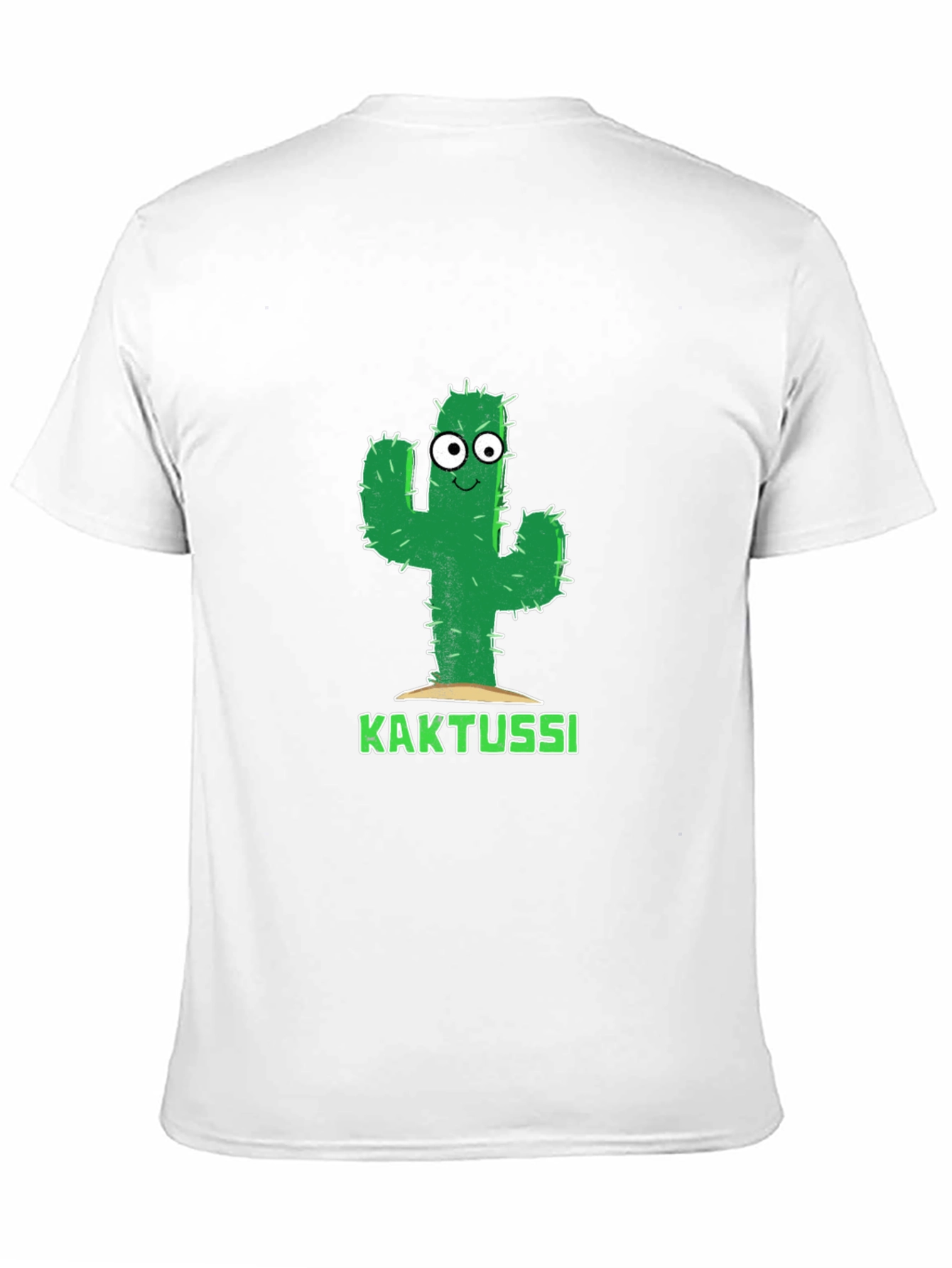 Black Funny Cactus T-Shirt - Kaktussi Design view 11