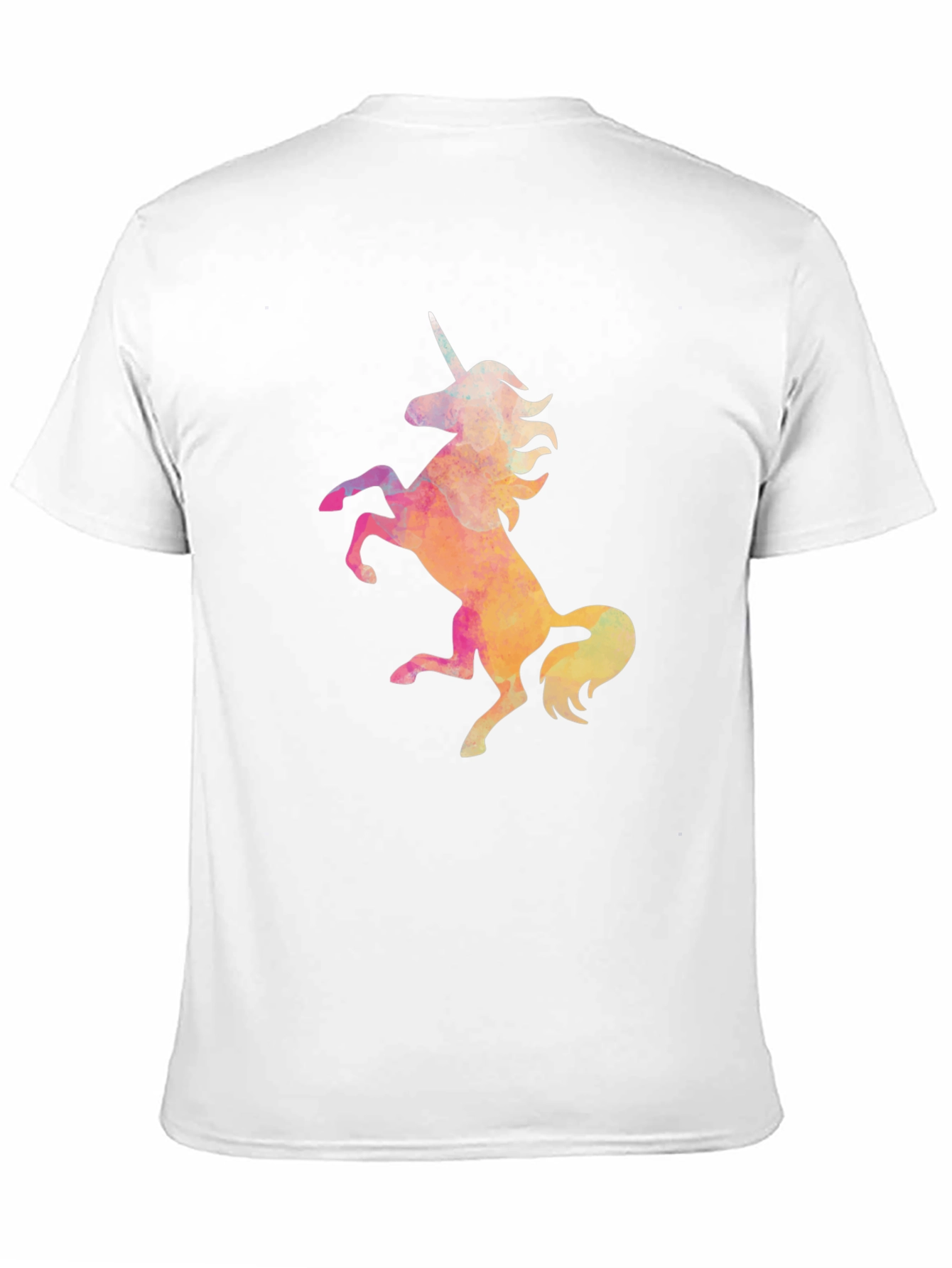 Black Unicorn Graphic Black T-Shirt view 11