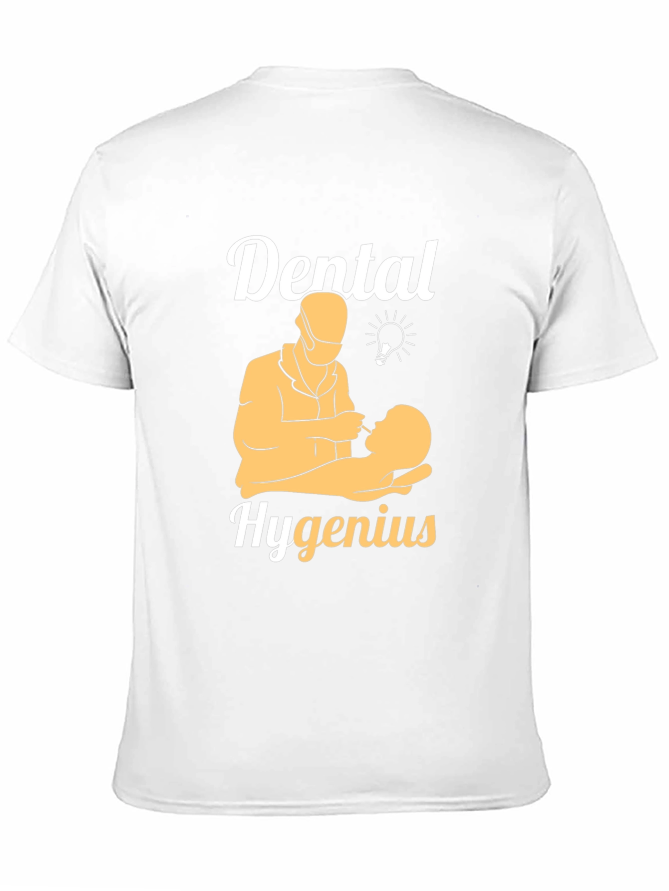 Black Dental Hygenius T-Shirt Dentist Humor Tee view 11