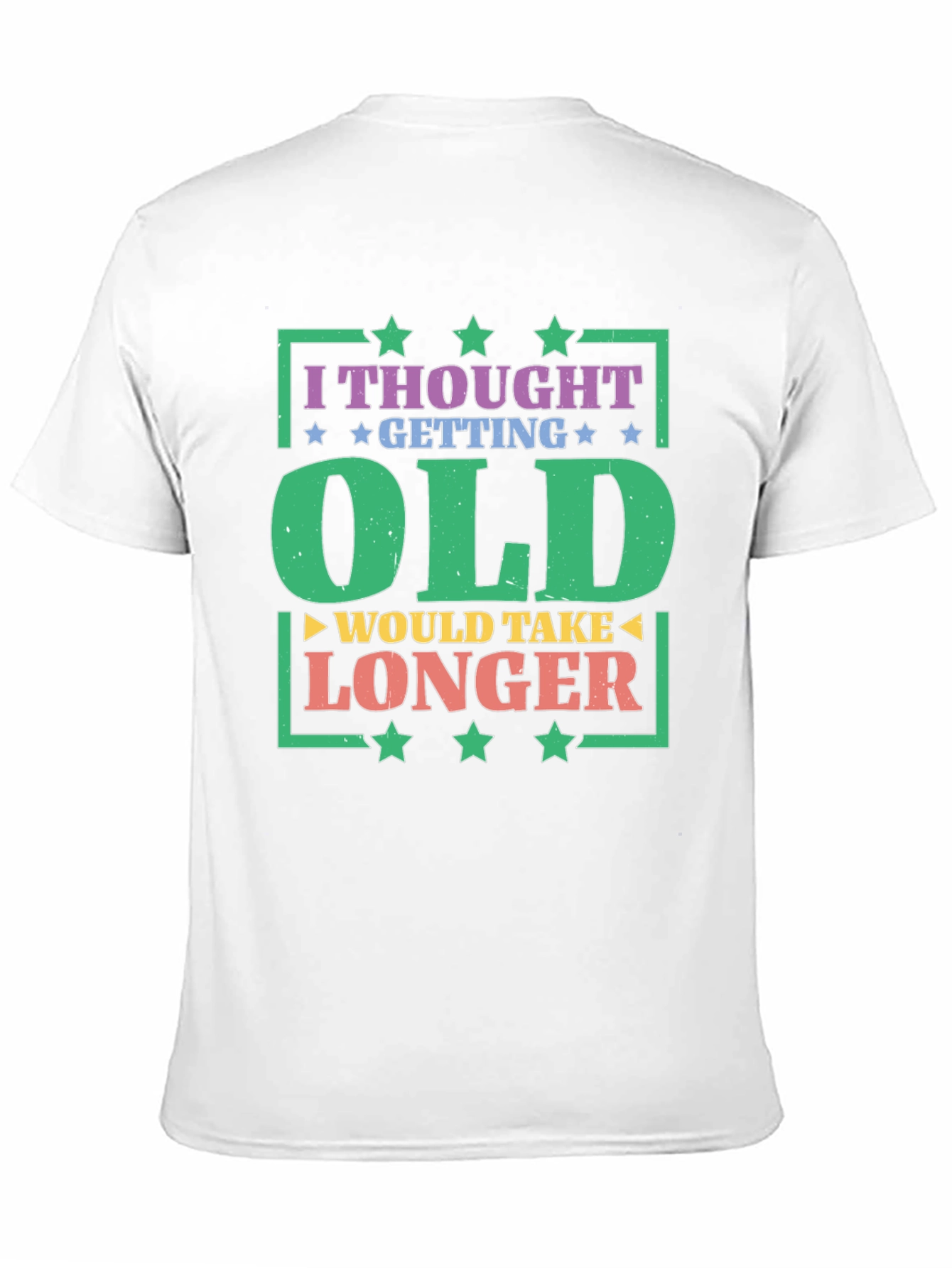 Black Funny Getting Old T-Shirt view 11