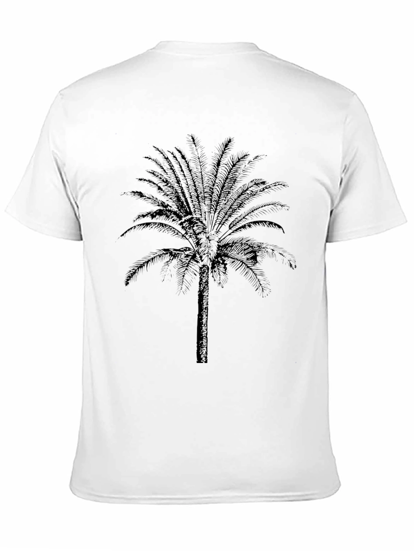 Black Palm Tree Graphic Tee - Stylish & Comfortable view 11