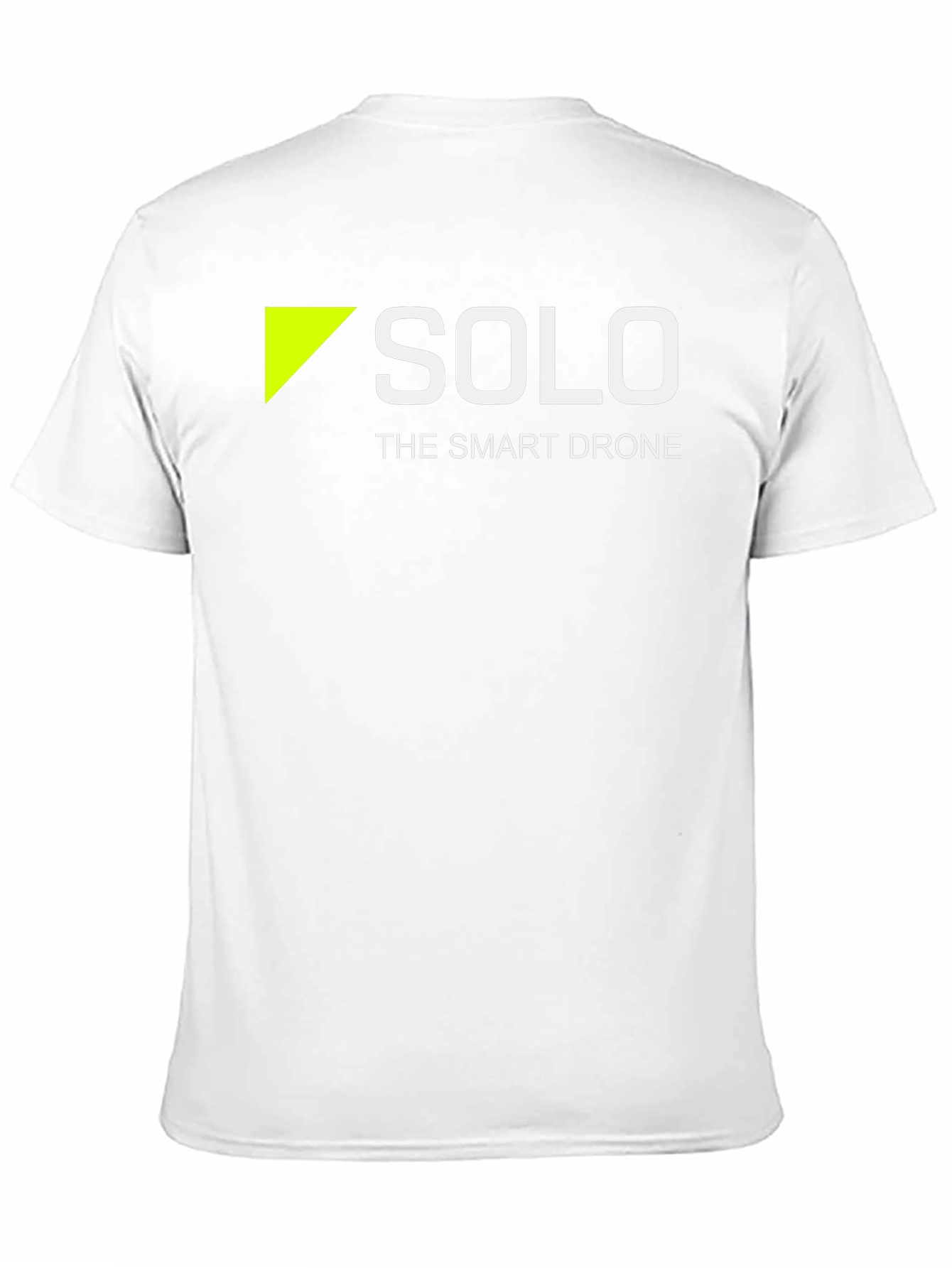 Black Solo: The Smart Drone T-Shirt - Black Cotton view 11