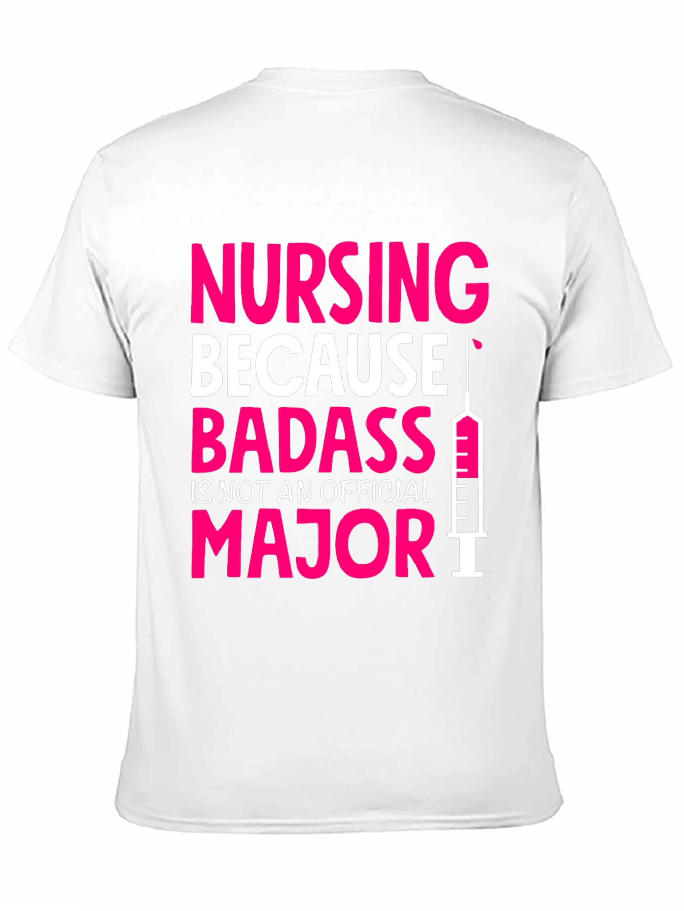 Black Nursing Badass Graphic Tee view 11