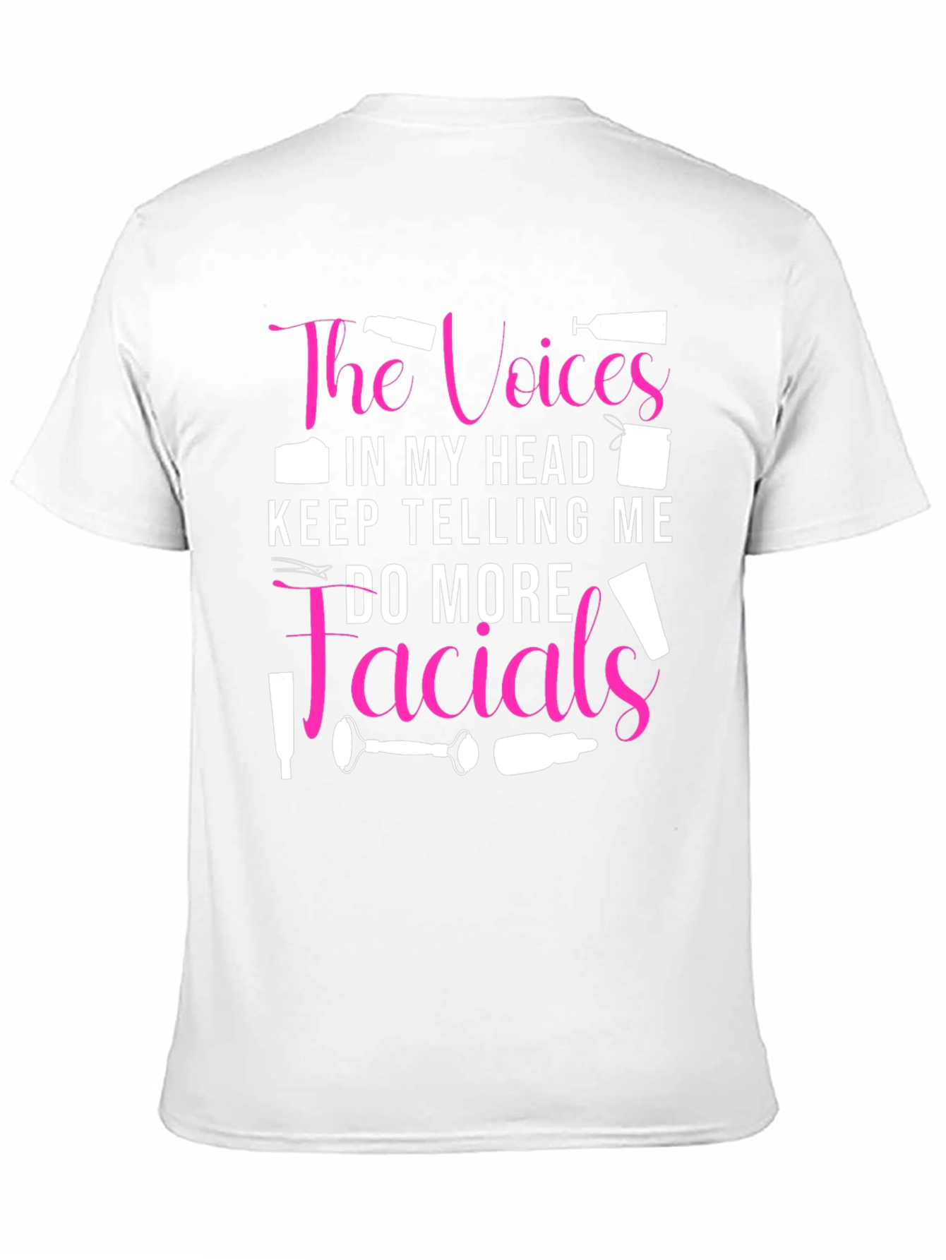Voices in My Head Facials Graphic Tee - 11