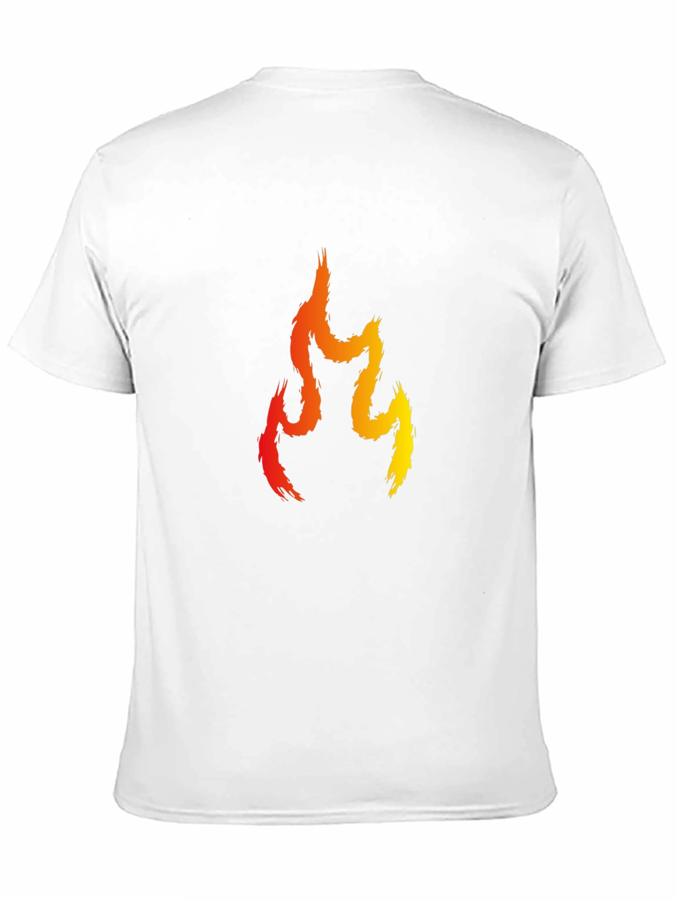 Flame Graphic Black T-Shirt - Stylish Casual Wear - 11