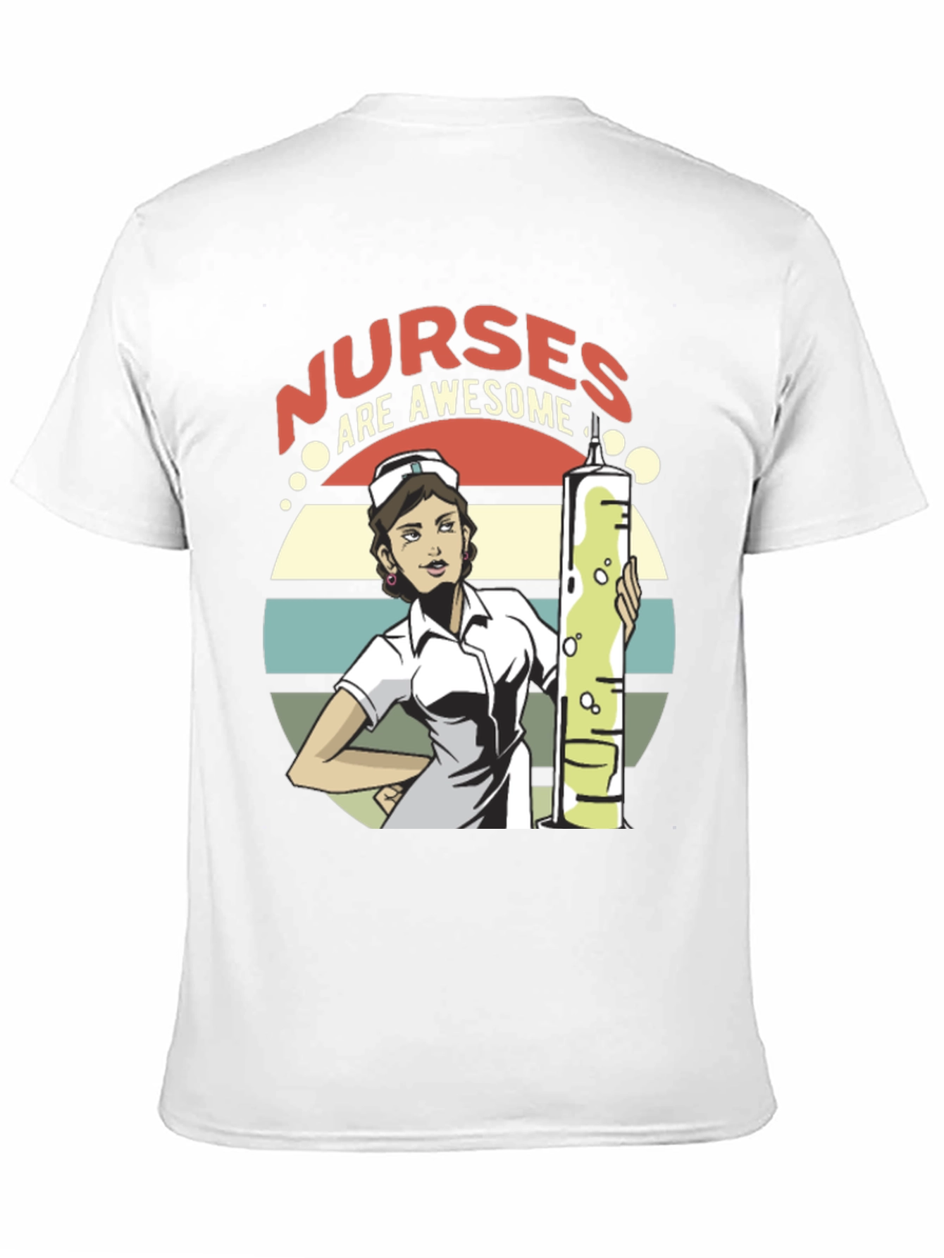 Black Nurses Are Awesome T-Shirt - Medical Hero Appreciation Tee view 11