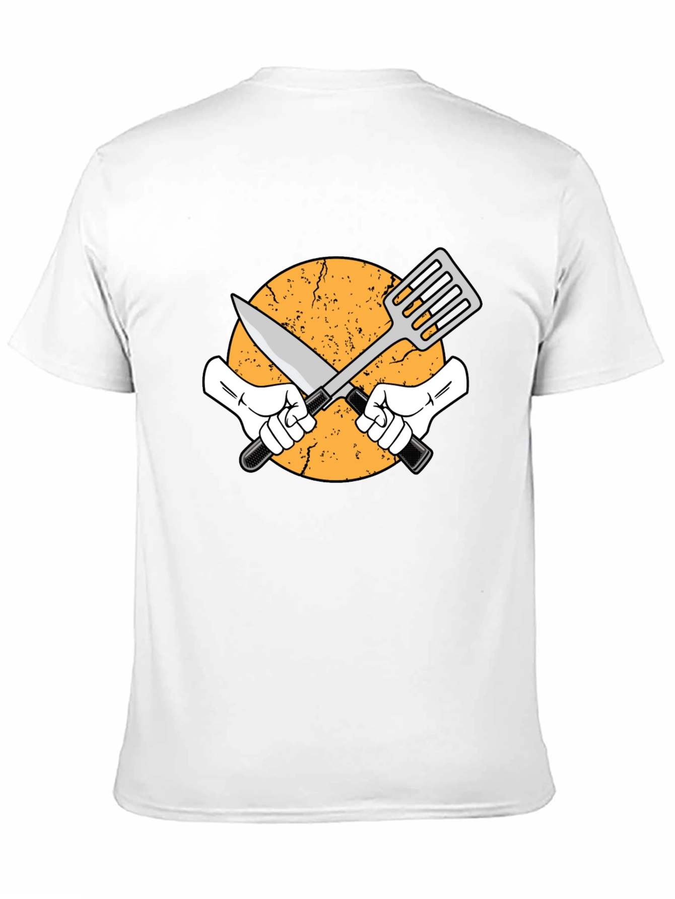 Black Chef's Tool T-Shirt - Culinary Design Tee view 11