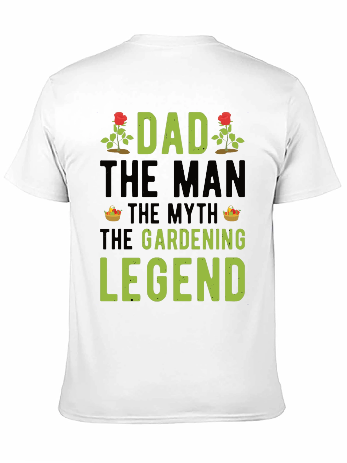 Black Dad, The Gardening Legend T-Shirt - Perfect Gift! view 11