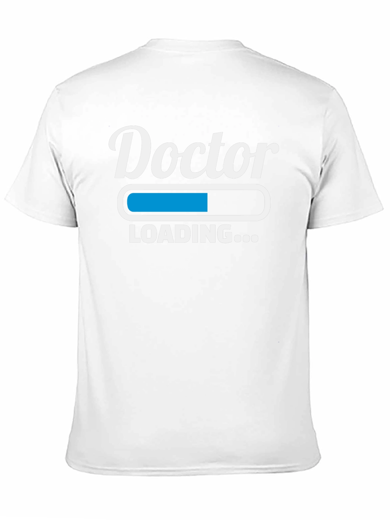 Black Doctor Loading Funny Graphic T-Shirt view 11