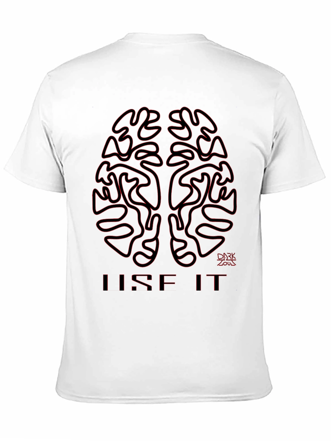 Black Brain Use It Graphic Tee - Dark Loud view 11