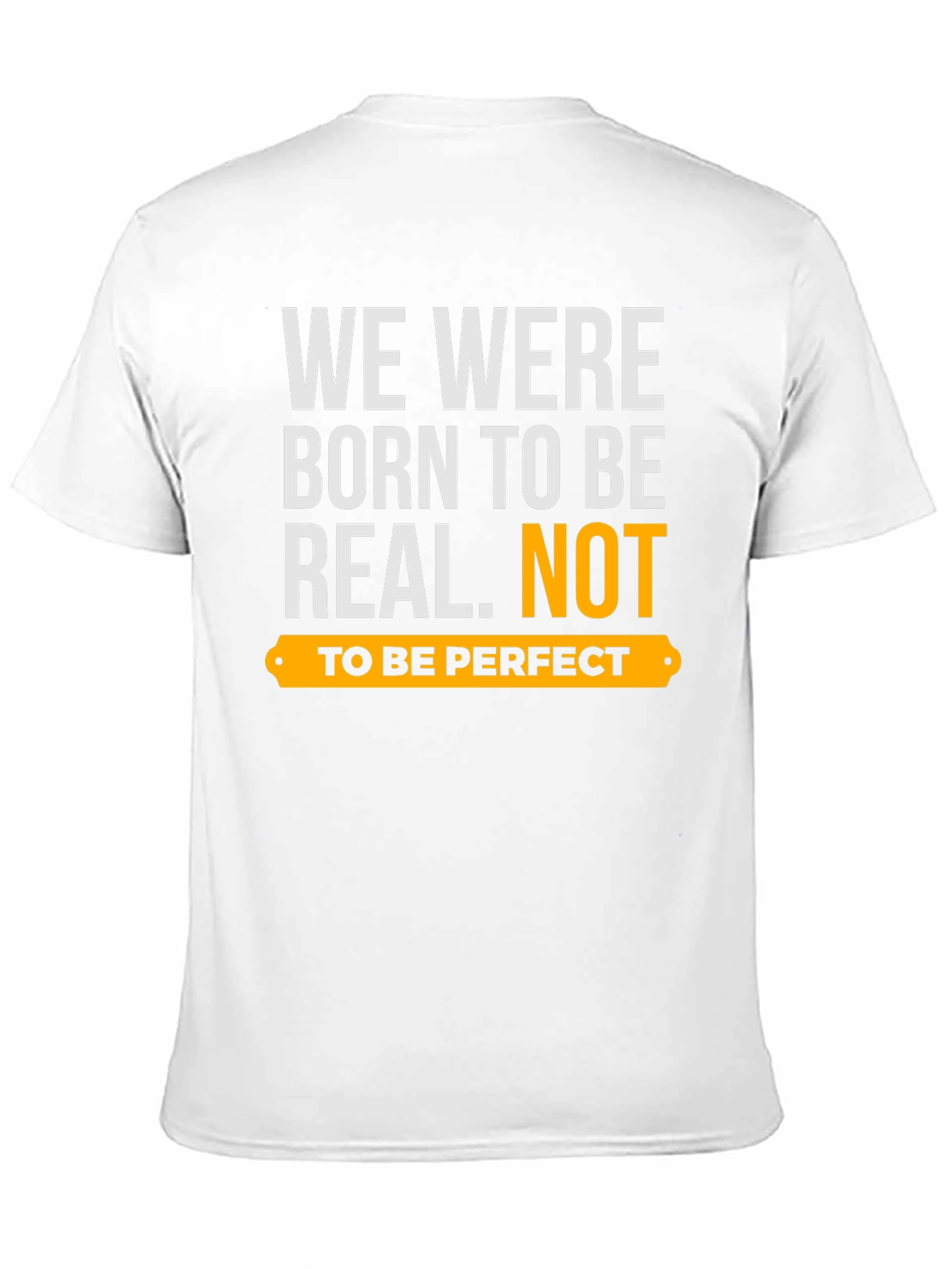 Black Born to Be Real Graphic Tee view 11