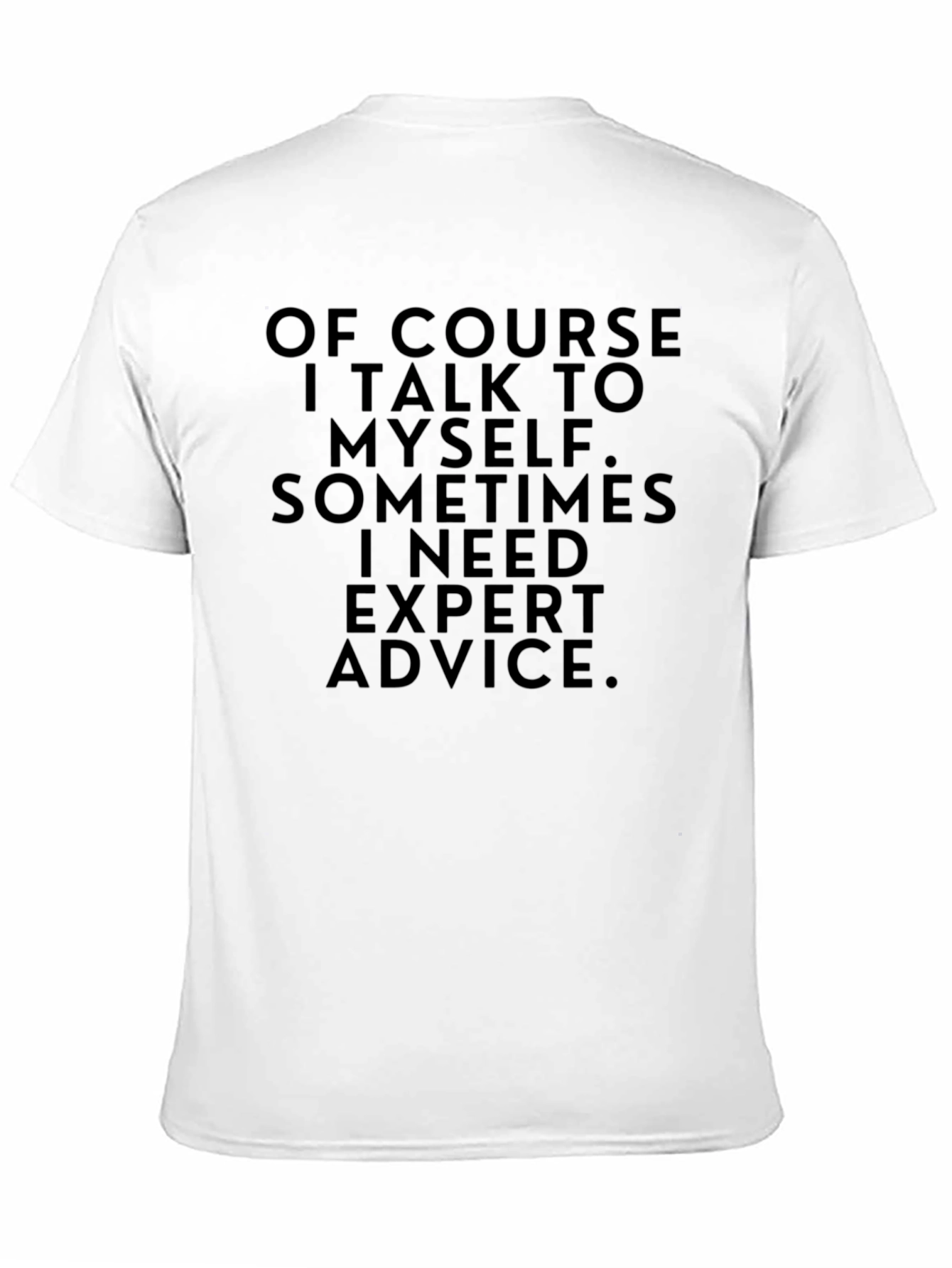 Black Expert Advice Graphic Tee - Black T-Shirt view 11