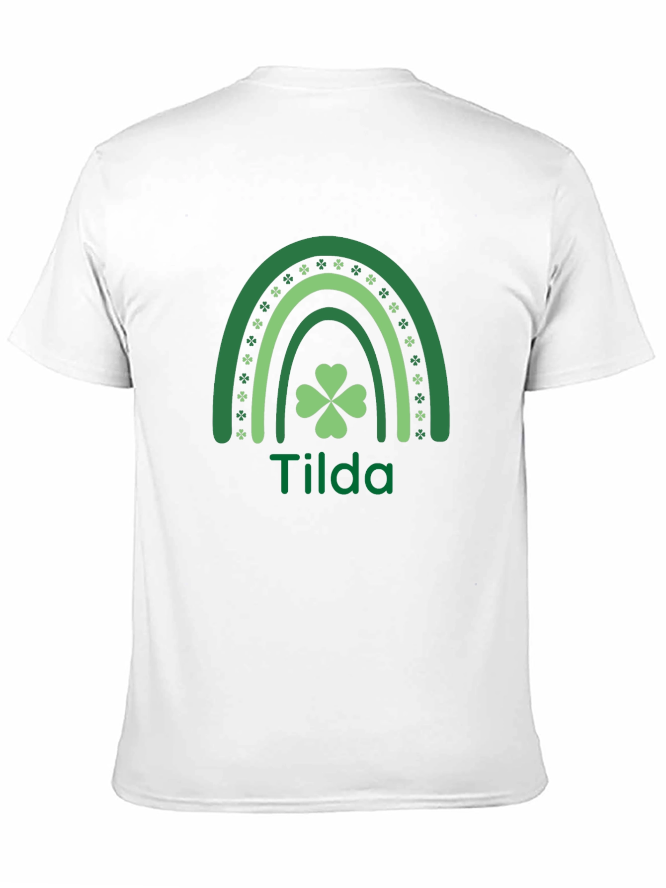 Tilda St. Patrick's Day Clover Rainbow T-Shirt - 11