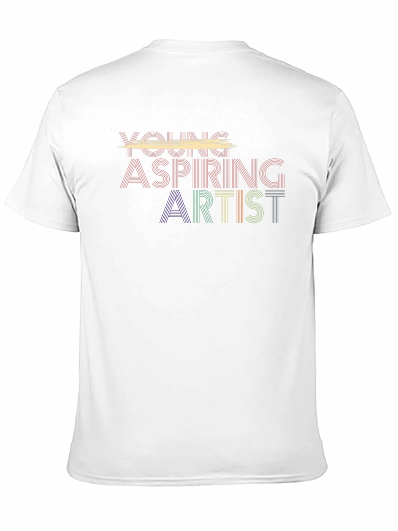 Young Aspiring Artist Graphic Tee - Retro Style - 11