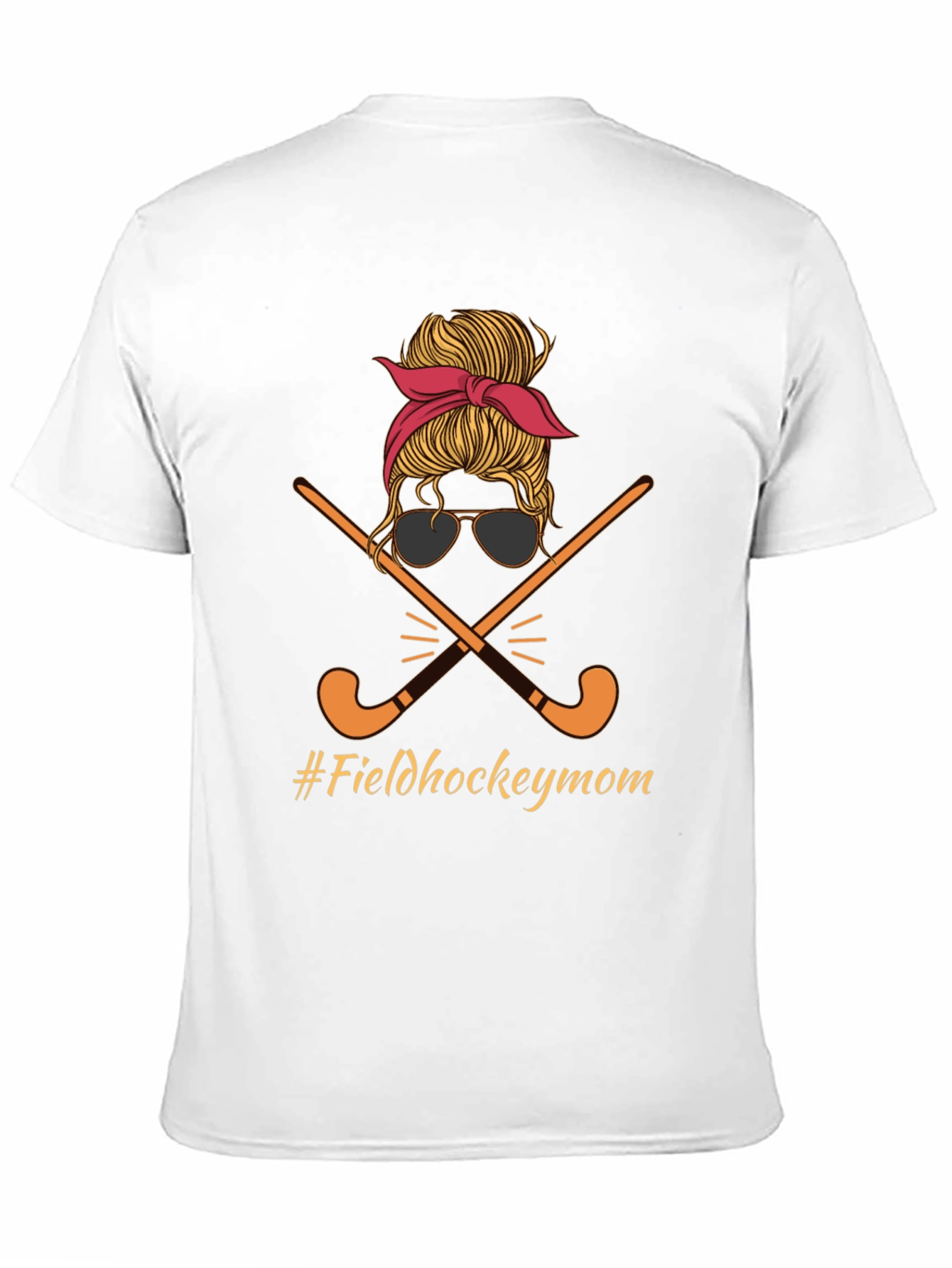 Black Field Hockey Mom Graphic Tee view 11