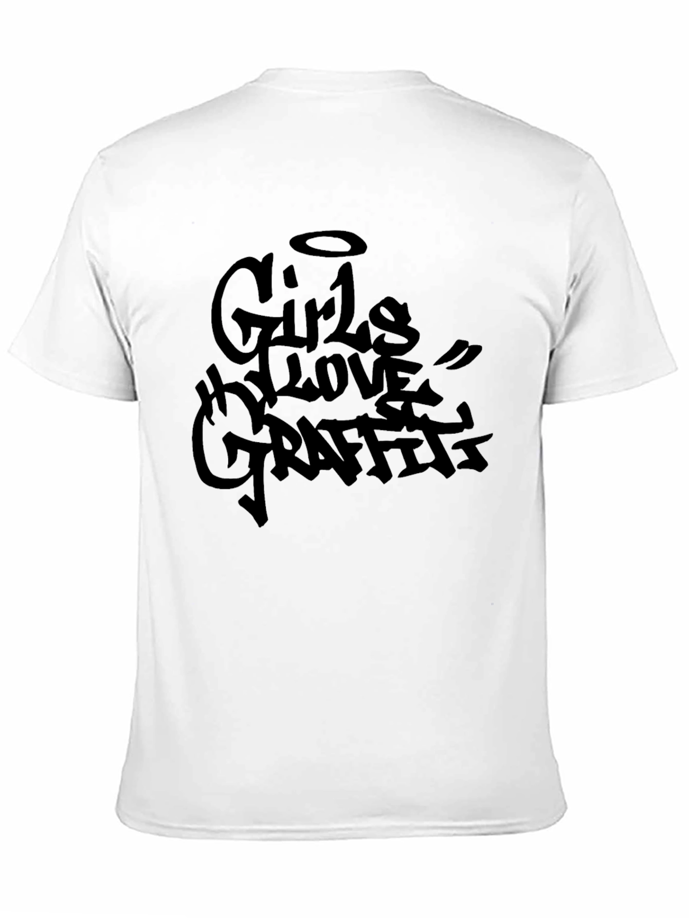 Black Girls Love Graffiti Black T-Shirt view 11