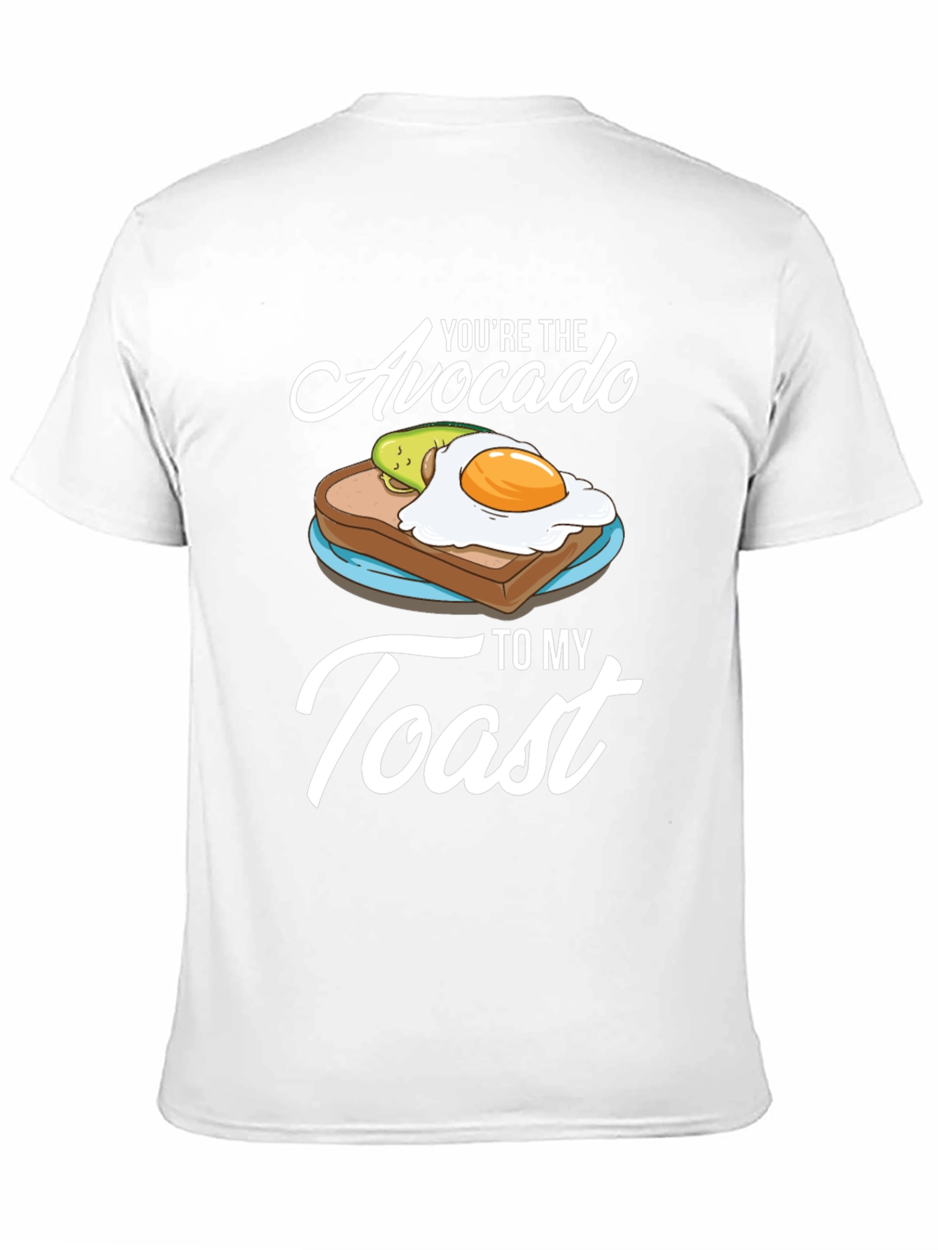 Black Avocado Toast T-Shirt - You're The Avocado To My Toast Tee view 11