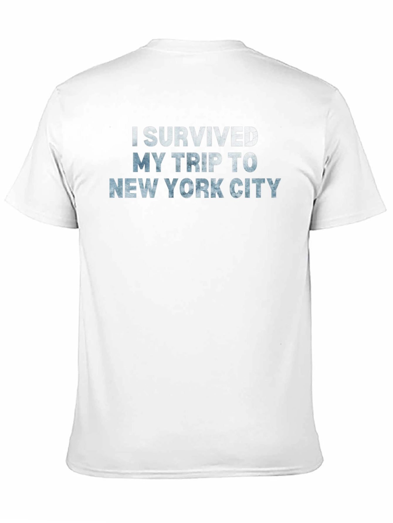 Black I Survived My Trip to New York City T-Shirt view 11