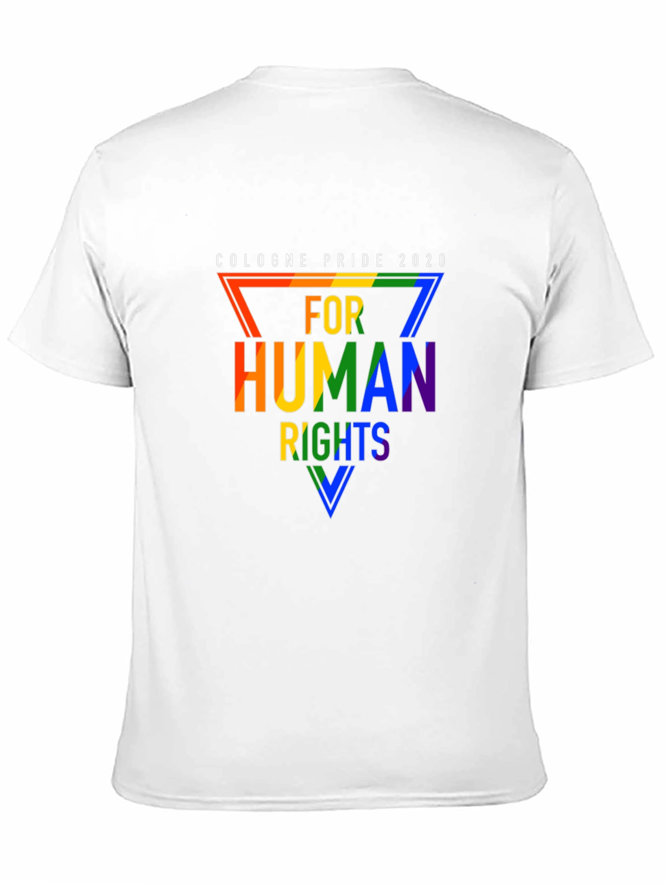 Black Cologne Pride 2020 Human Rights T-Shirt view 11