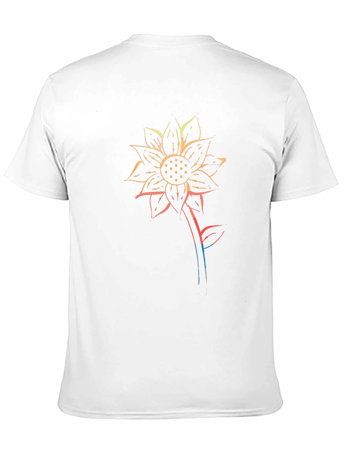 Black Sunflower Graphic Black T-Shirt view 11