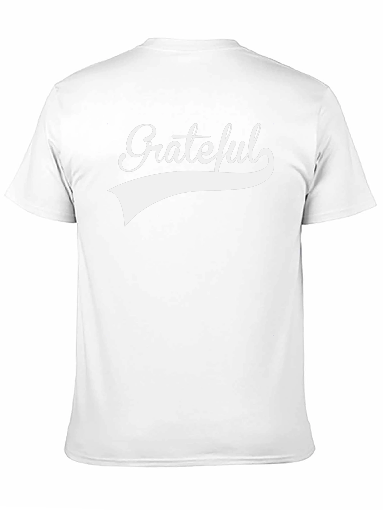 Black Grateful Graphic Tee - Black Cotton Blend T-Shirt view 11
