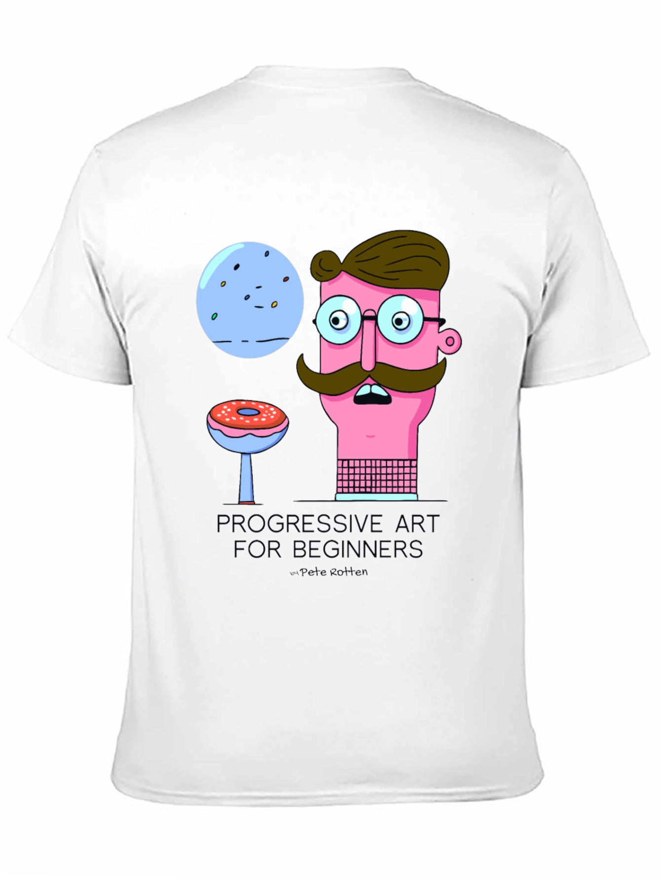 Black Progressive Art T-Shirt view 11