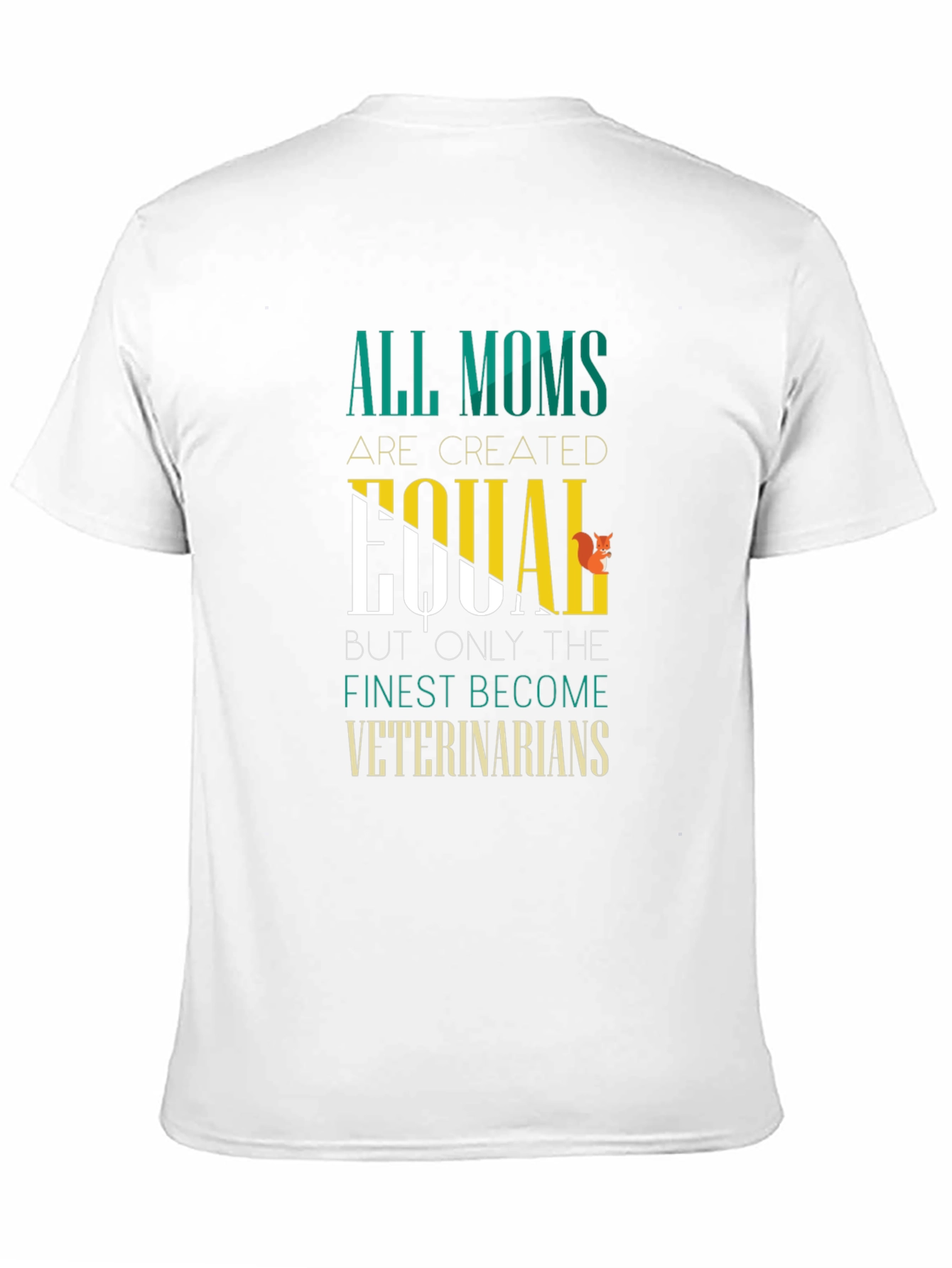Black All Moms Become Veterinarians Black T-Shirt view 11