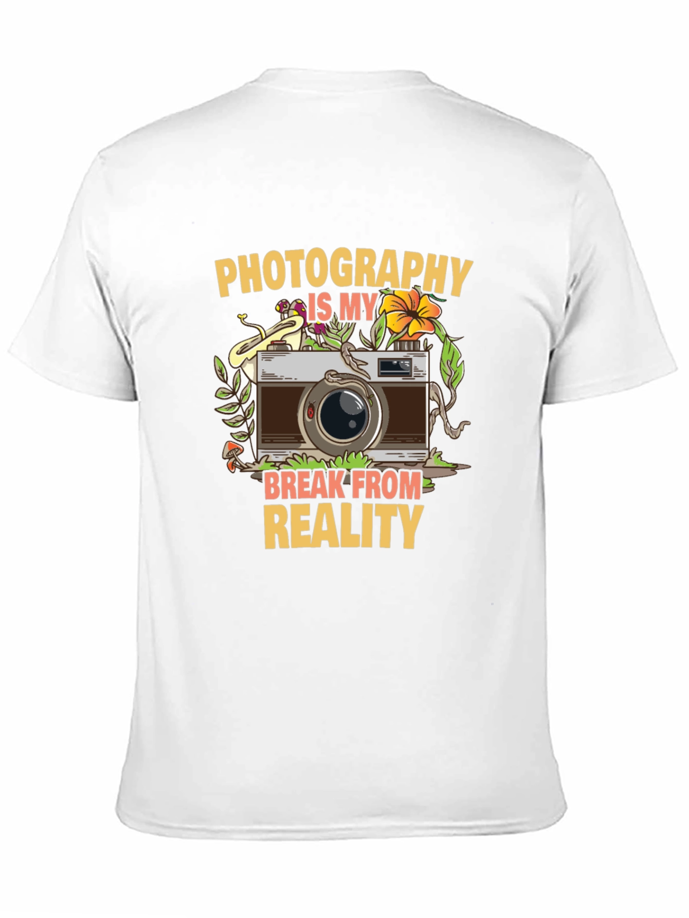 Black Photography is My Break From Reality T-Shirt view 11