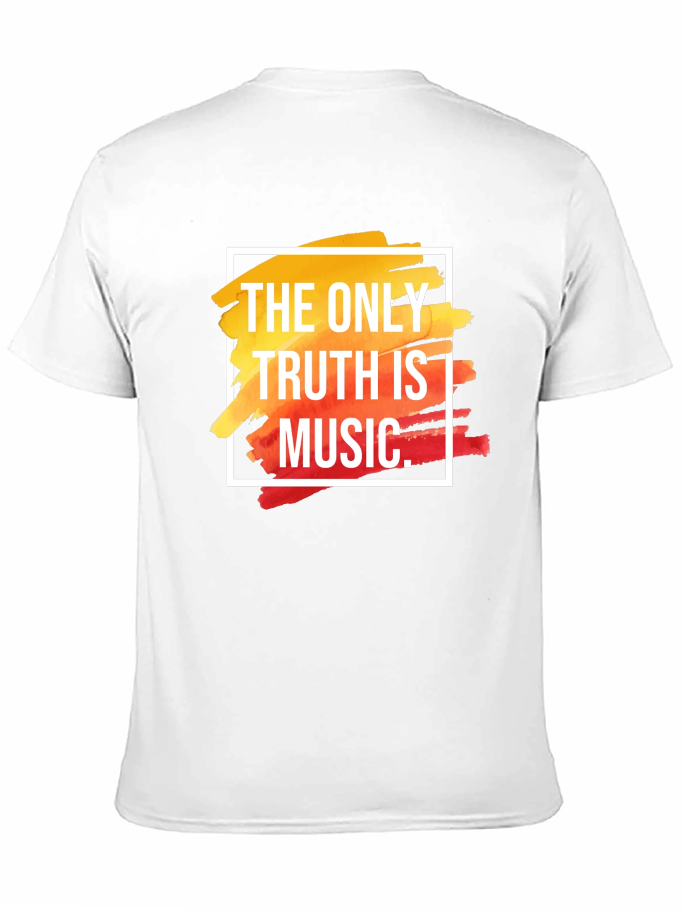 Black The Only Truth Is Music T-Shirt view 11