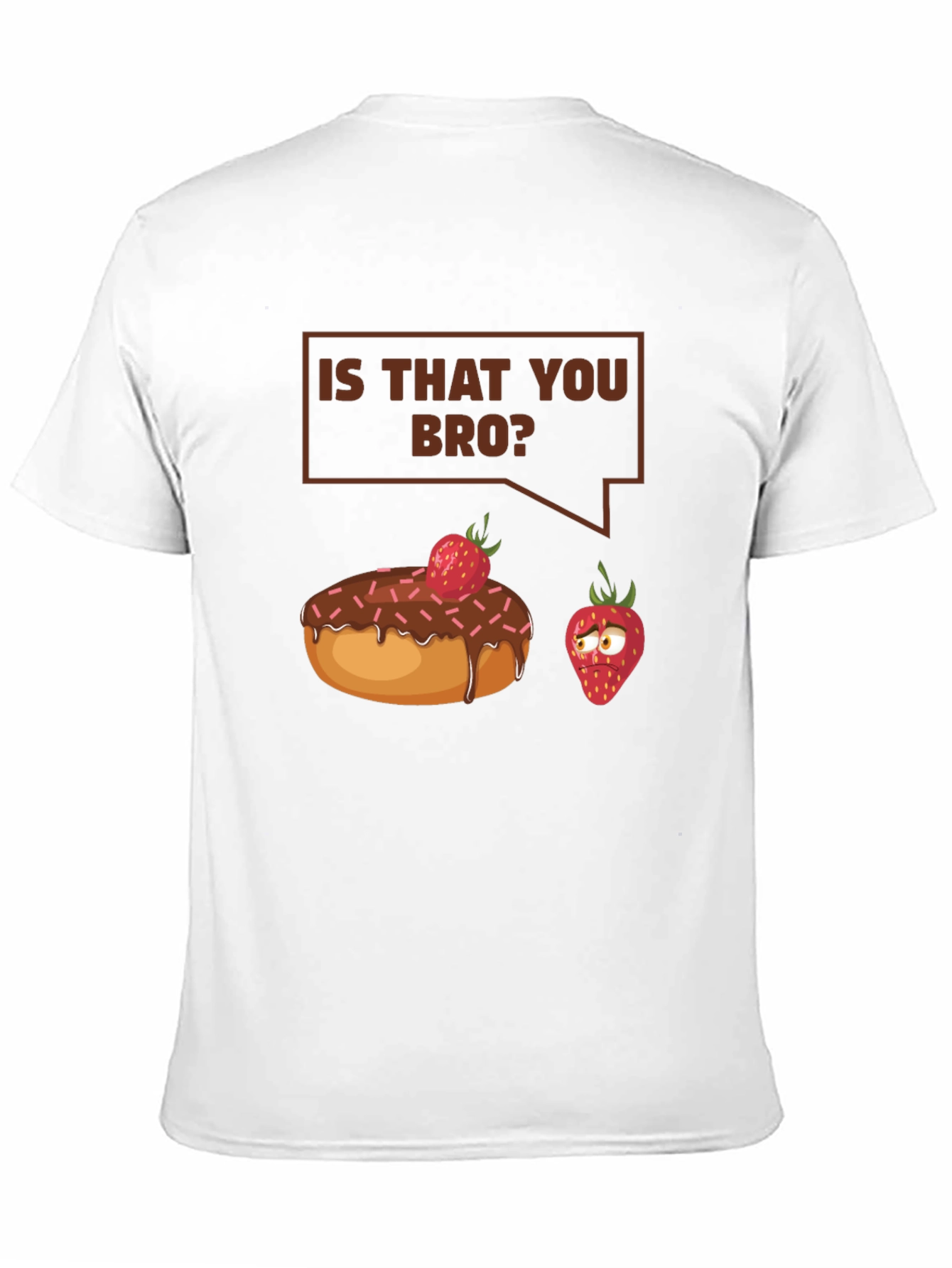 Black Is That You Bro? Funny T-Shirt view 11