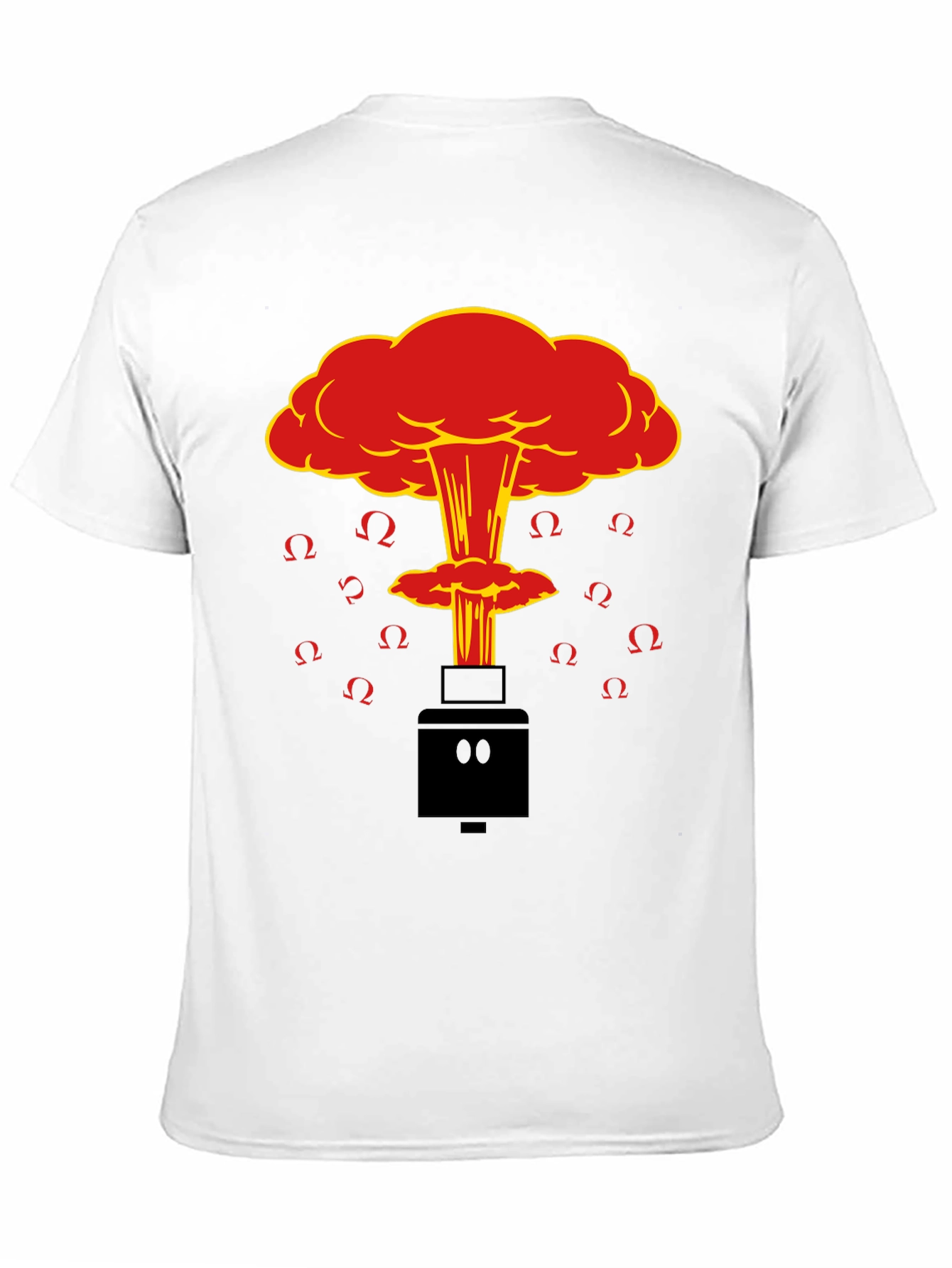 Black Atomic Vape Black T-Shirt view 11