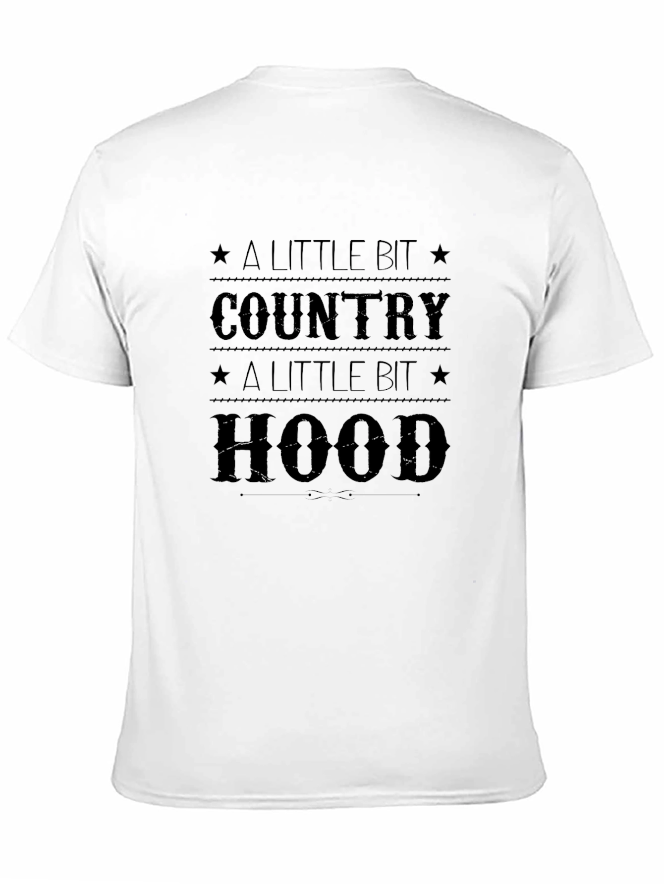 Black Country Hood T-Shirt - Classic Black view 11