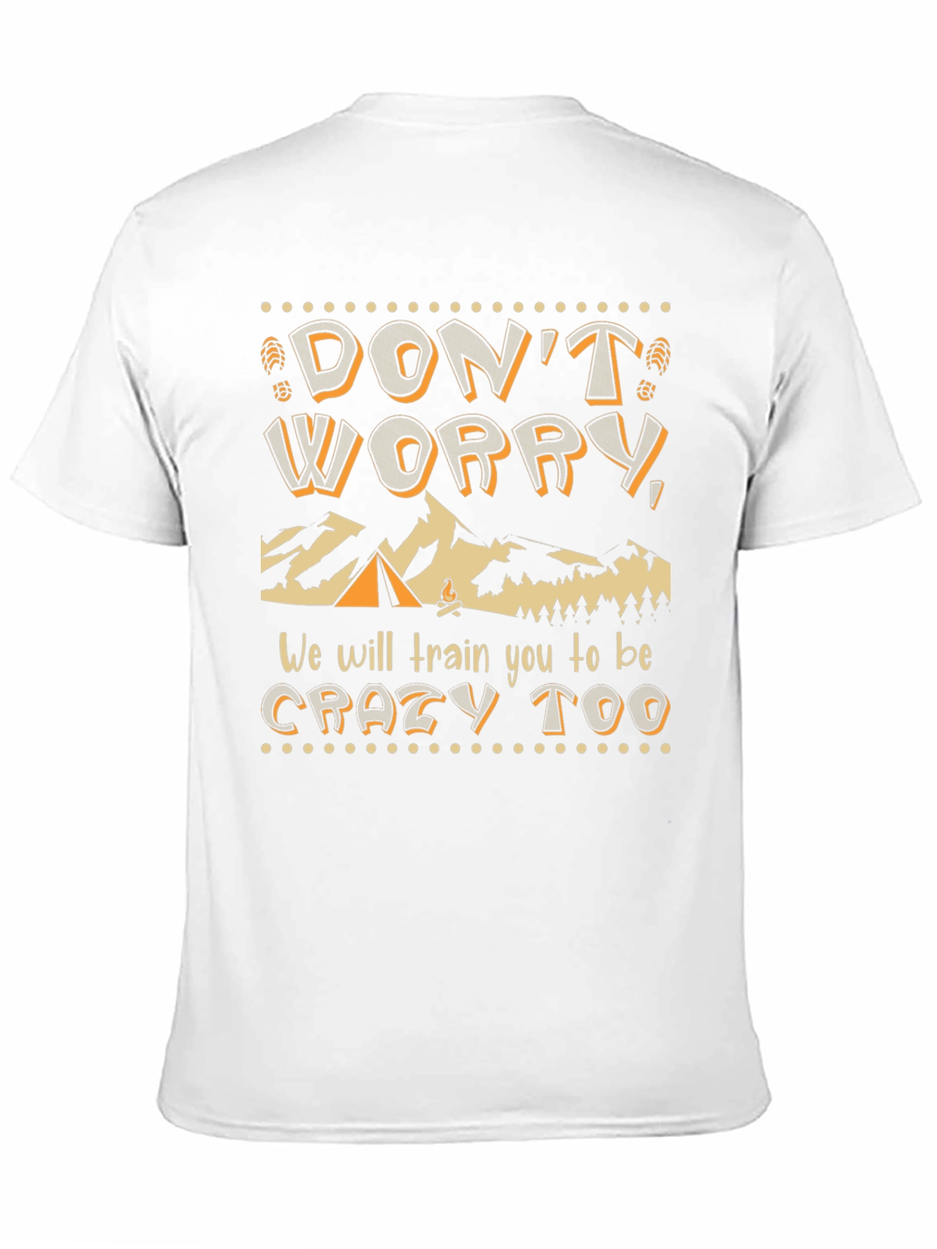 Black Don't Worry We Will Train You Too T-Shirt view 11