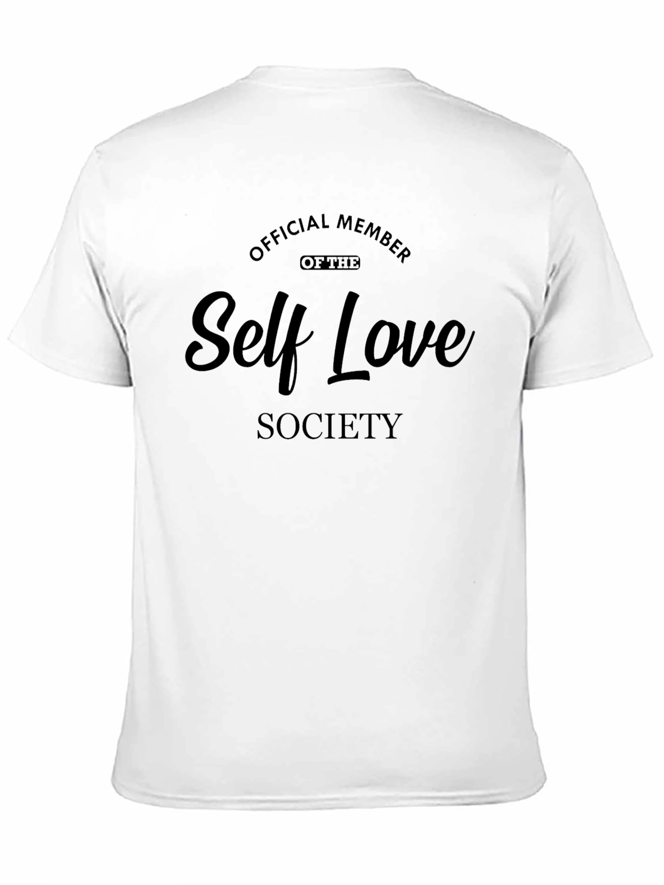 Black Self Love Society Black Tee - Unisex view 11